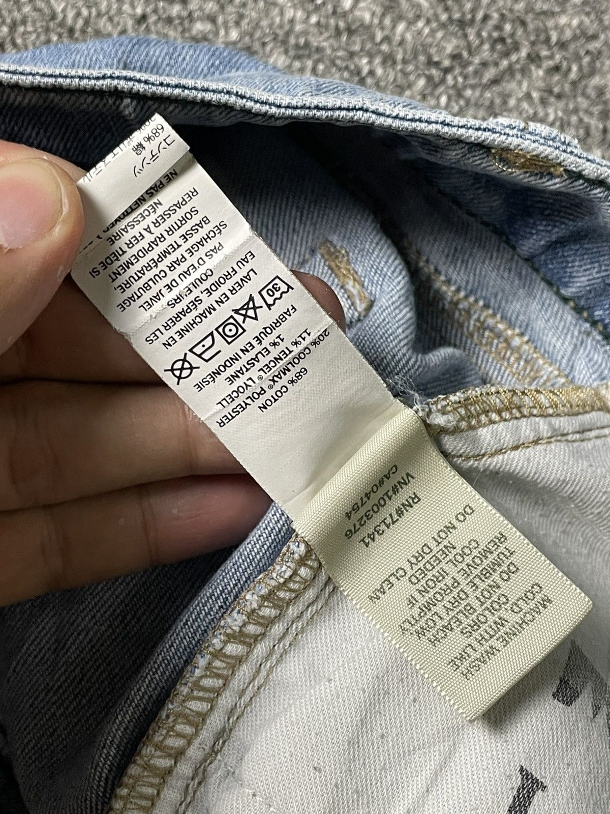 Japanese Brand × L.L. Bean × Vintage L.L Bean 1912 Straight Leg Favorite Fit Denim Jeans (132) Size US 29 - 10 Thumbnail