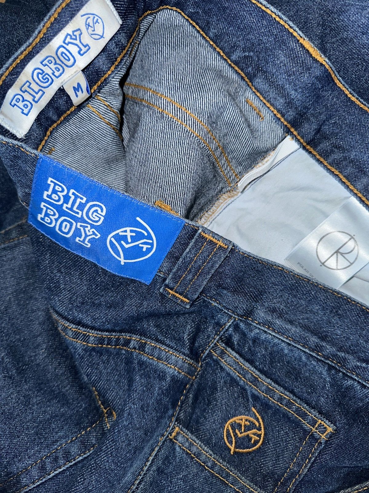 Polar Skate Co. BIG BOY PANTS - DARK BLUE Size US 36 / EU 52 - 1 Thumbnail