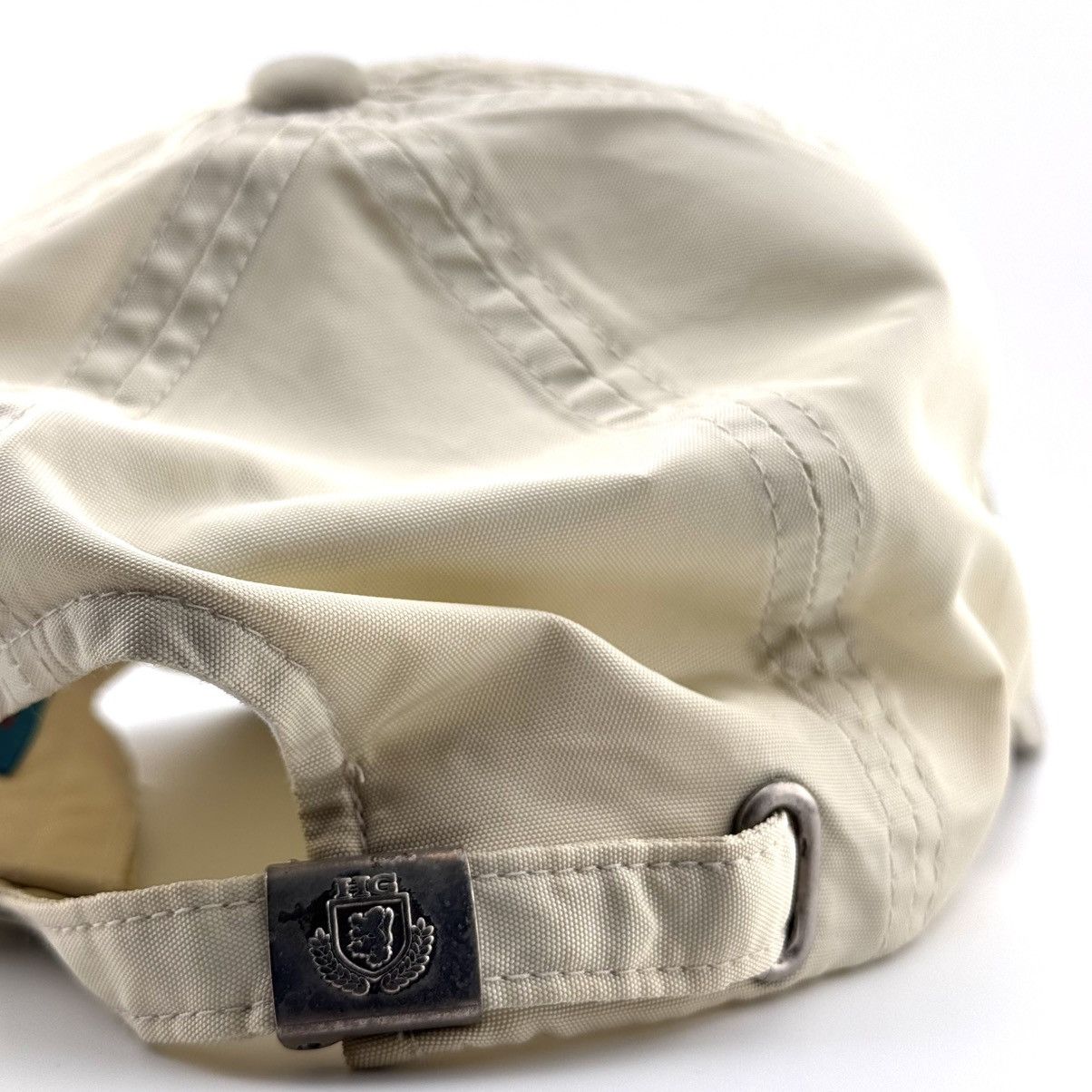 Katharine Hamnett London Katharine Hamnett Golf Cap Embroidered Logo Beige Hat Size ONE SIZE - 7 Thumbnail