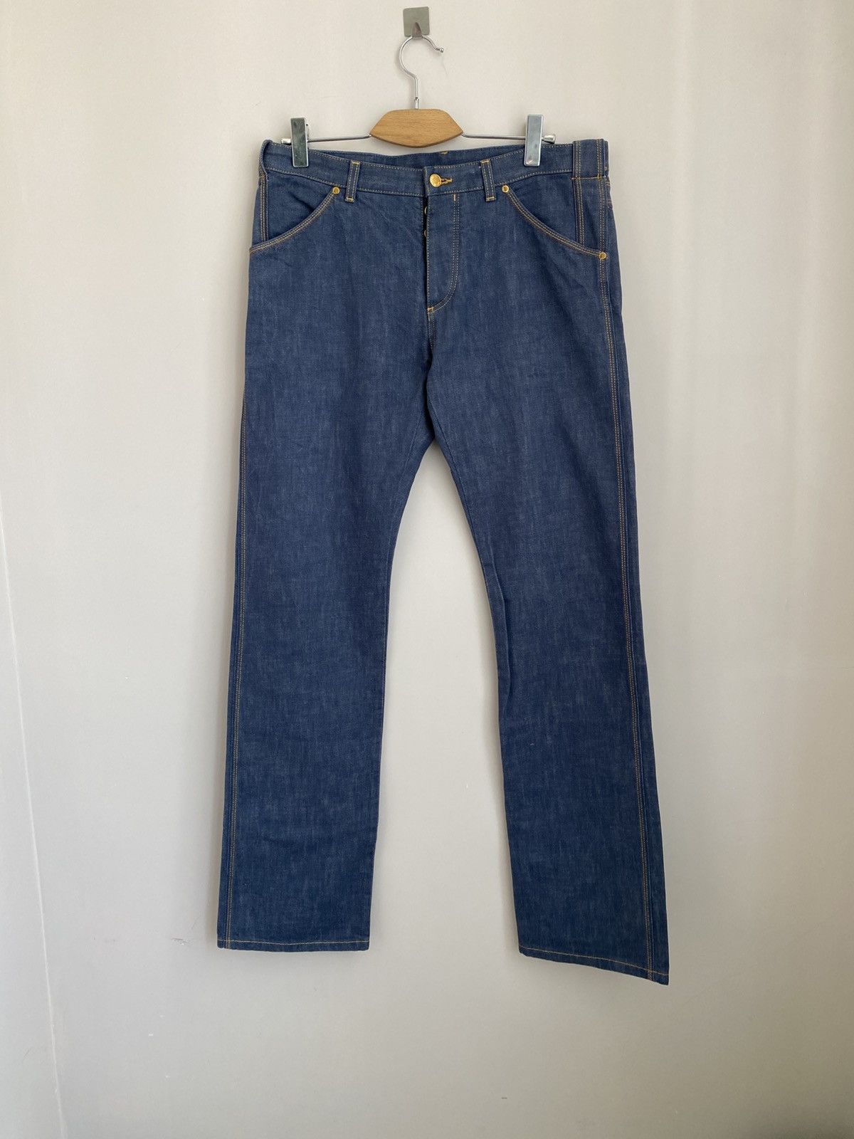 Louis Vuitton Louis Vuitton dark blue men's jeans Size US 33 - 1 Thumbnail