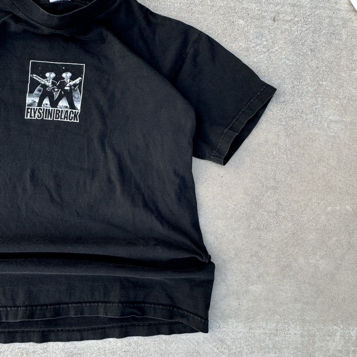 Hook-Ups × JNCO Vintage 90s Made In USA Men In Black Humor Graphic Tee Size US M / EU 48-50 / 2 - 6 Thumbnail
