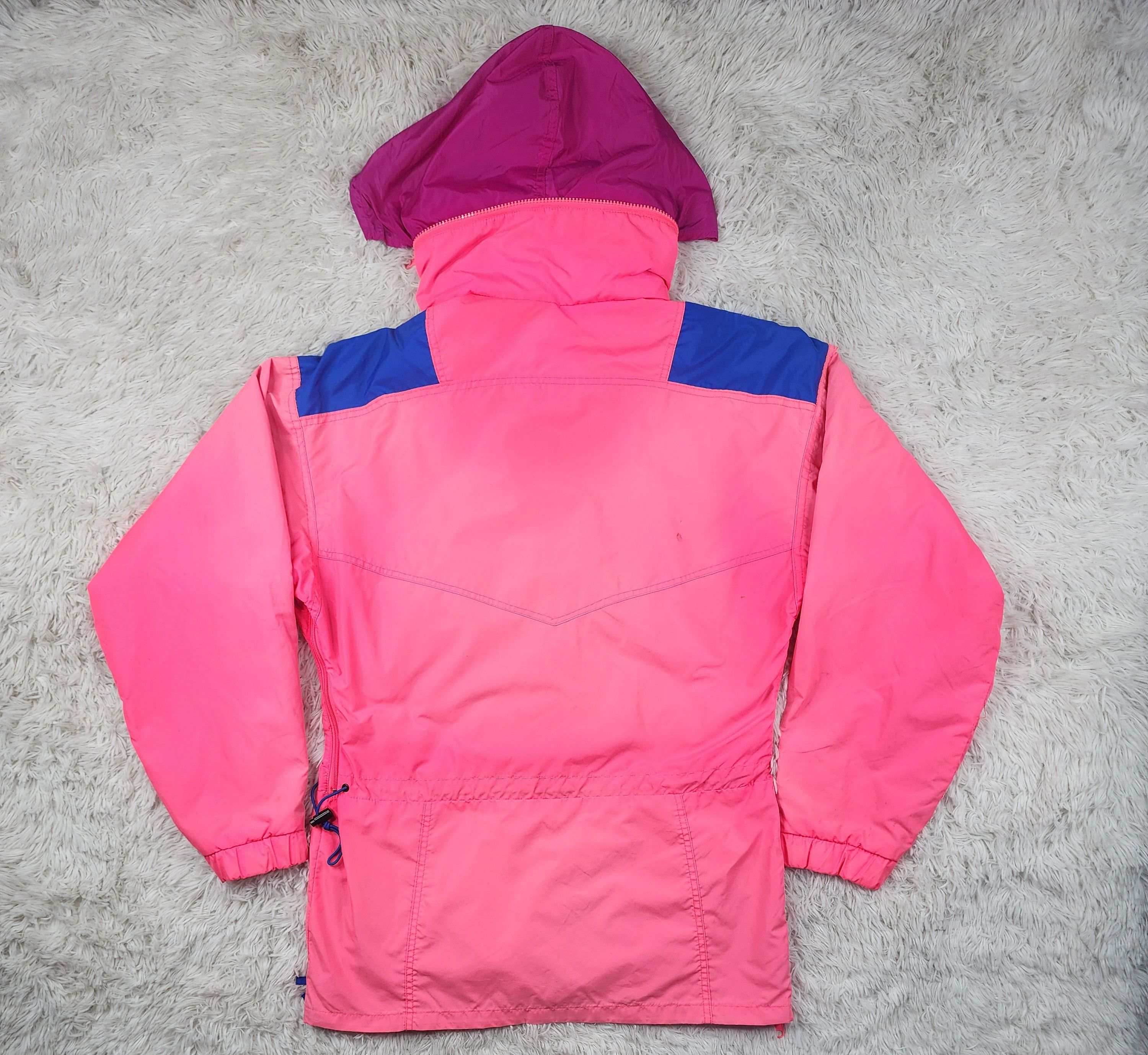 Columbia Vintage Columbia sportwear neon pink anorak jacket Size US S / EU 44-46 / 1 - 9 Thumbnail