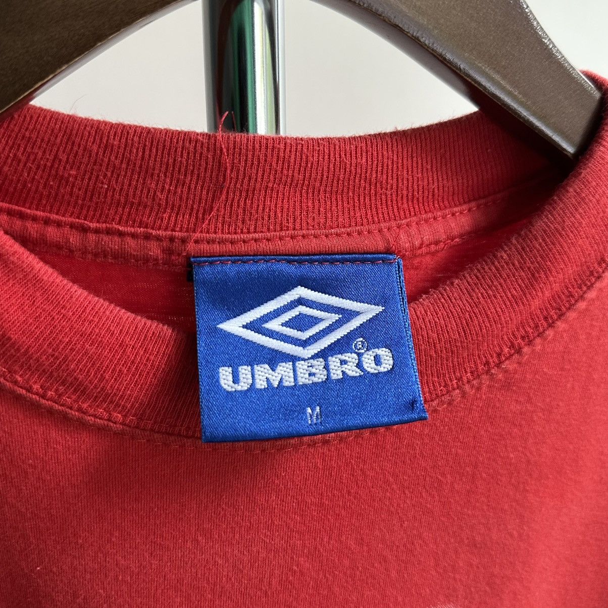 Umbro Vintage 1999 Umbro Manchester United Champions Of Europe Tee Size US M / EU 48-50 / 2 - 11 Thumbnail