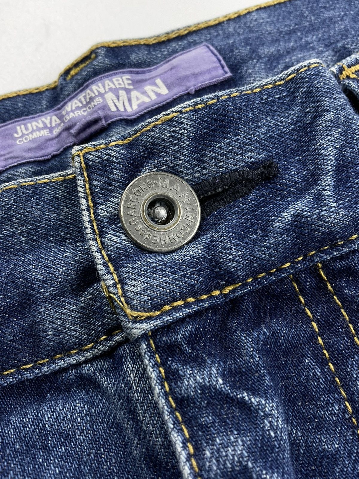 Junya Watanabe Junya Watanabe Distressed Patchwork Denim Size US 34 / EU 50 - 7 Thumbnail