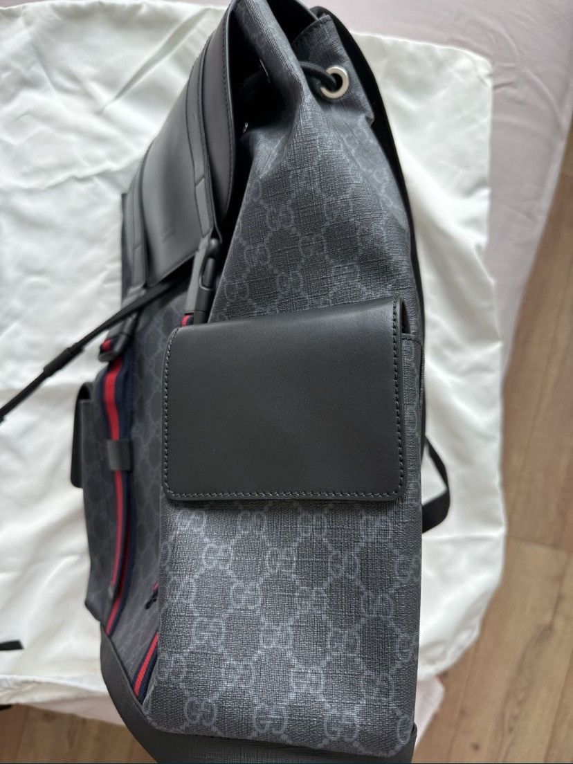 Gucci Gucci 49556 Gg Supreme Tiger Bag Pack Rucksack Canvas Men Size ONE SIZE - 7 Thumbnail