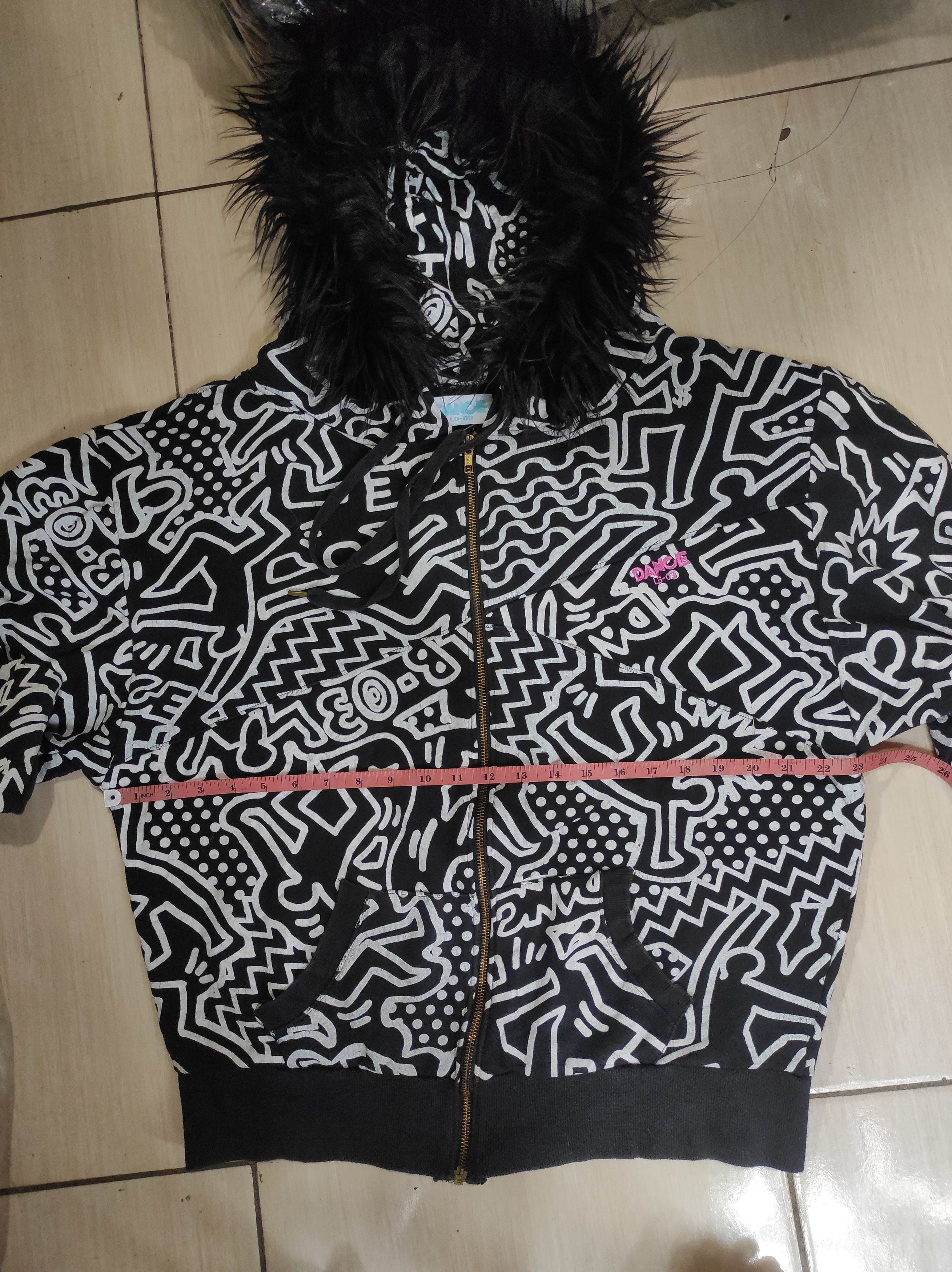Hysteric Glamour Dance LB-03 batwing zip Fur hoodie IfSixWasNine LGB style Size US M / EU 48-50 / 2 - 16 Thumbnail