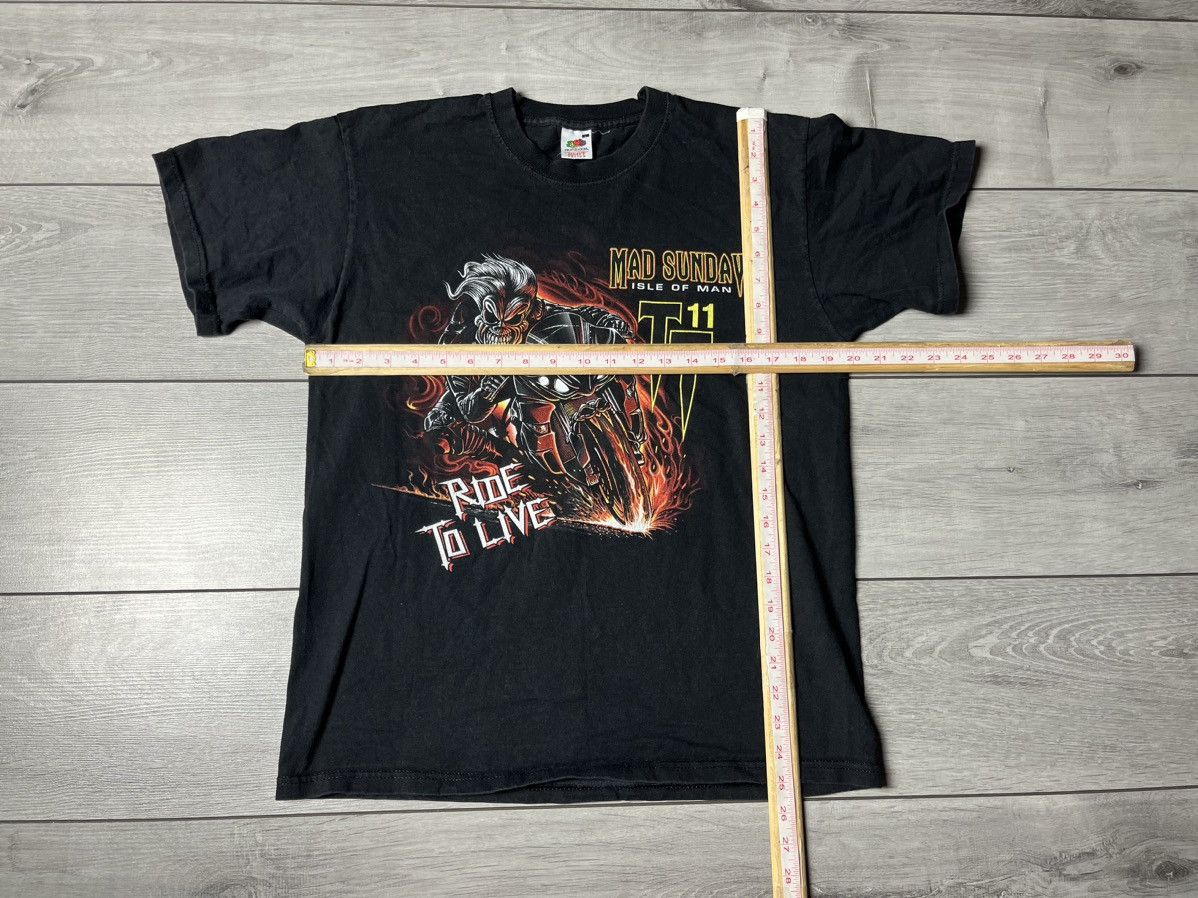Other Ride to live Tshirt mad sunday skulls size Large Size US L / EU 52-54 / 3 - 5 Thumbnail