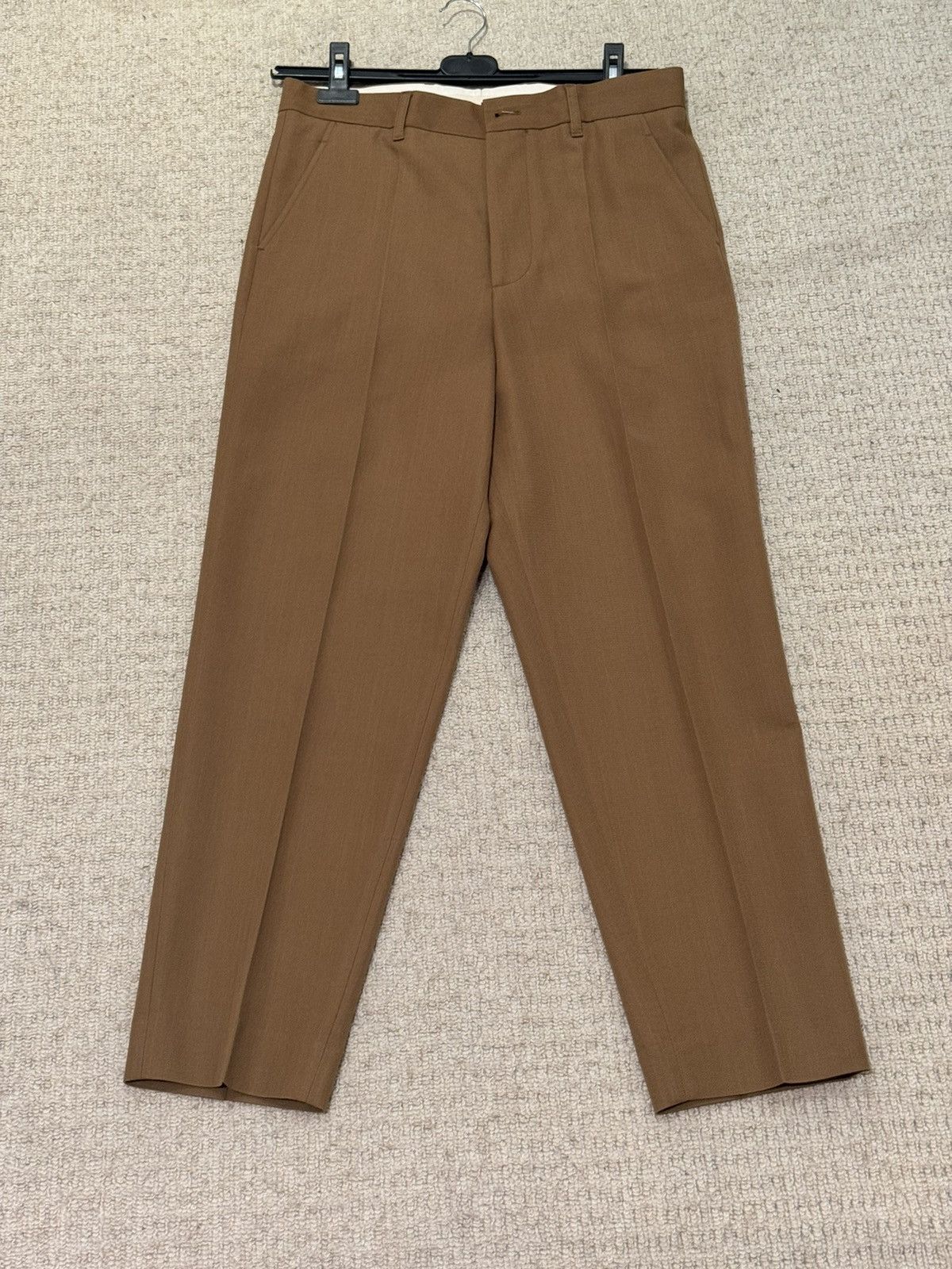 Marni Marni Brown Wool Pants Trousers Size 46 Size US 30 / EU 46 - 1 Thumbnail