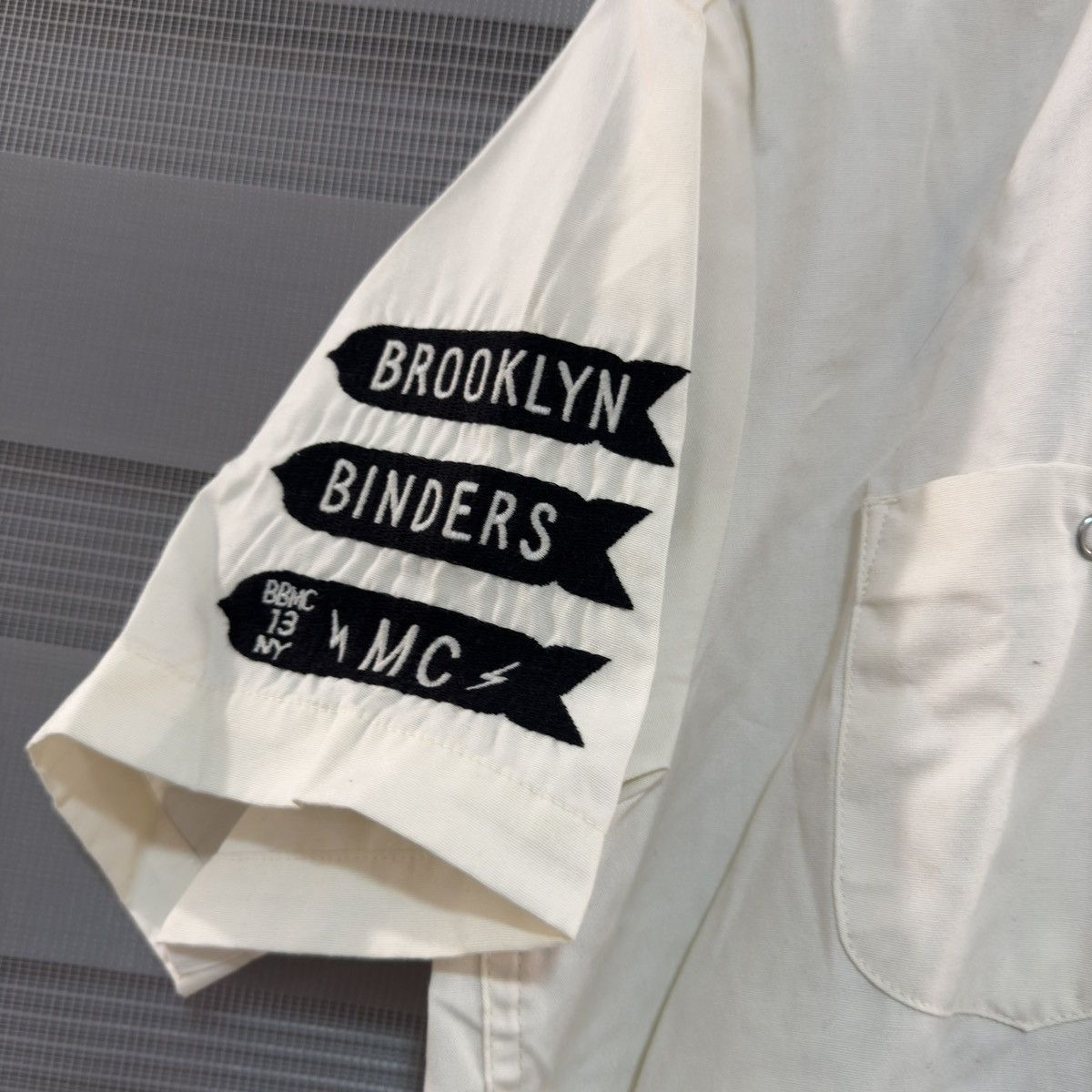 Schott Schott Brooklyn Binders Motorcycle “Ivory” Polo Short Sleeve Size US M / EU 48-50 / 2 - 12 Thumbnail