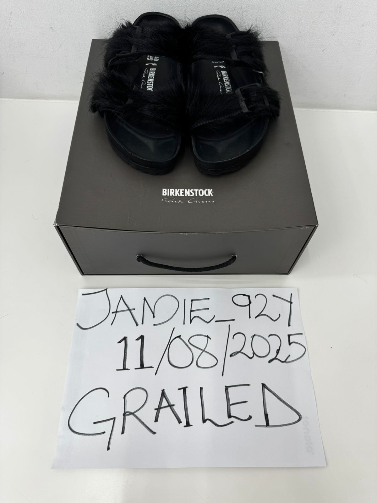 Rick Owens RICK OWENS x BIRKENSTOCK SANDALS Size US 7 / EU 40 - 9 Thumbnail