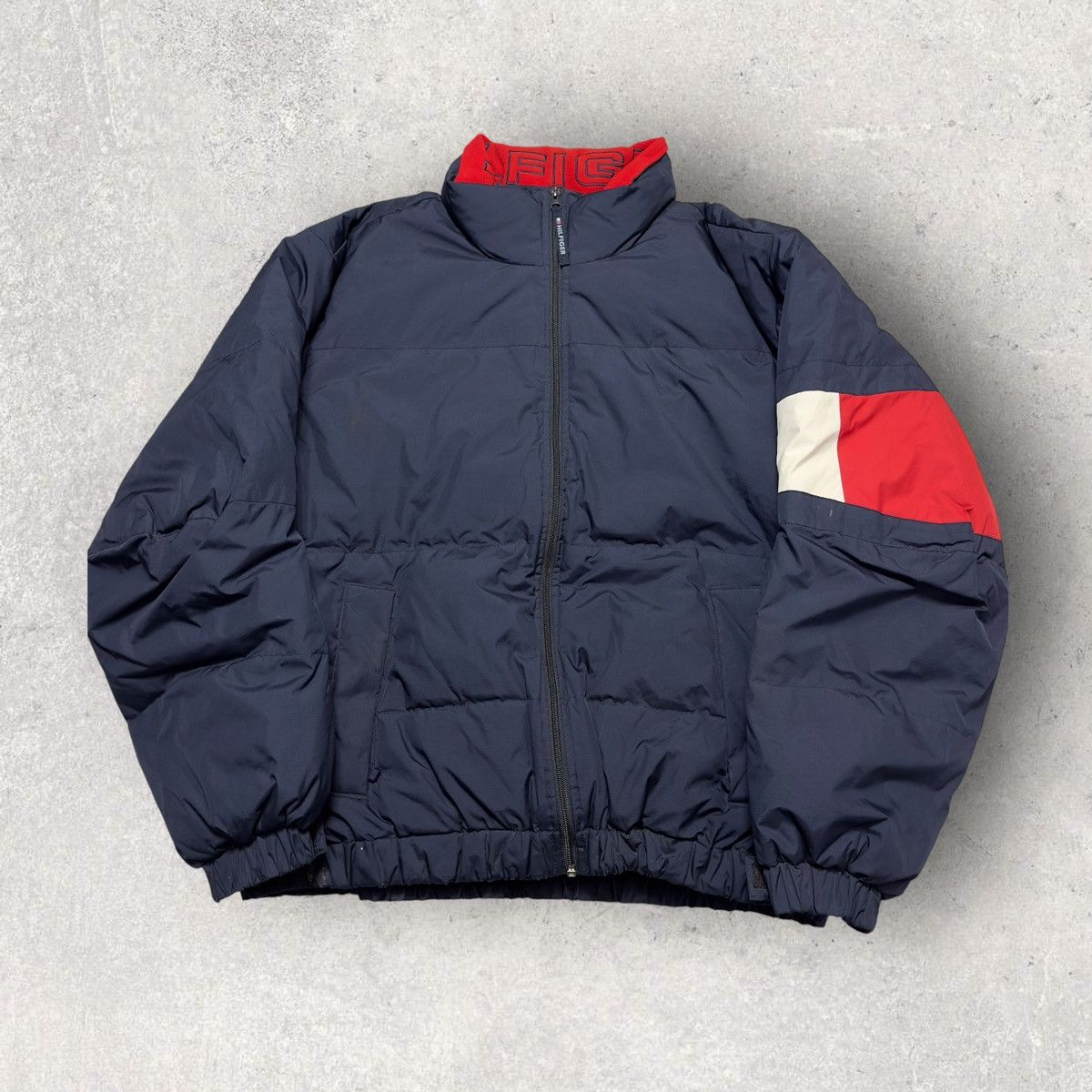 Tommy Hilfiger × Vintage Vintage Tommy Hilfiger puffer jacket Size US XL / EU 56 / 4 - 1 Thumbnail