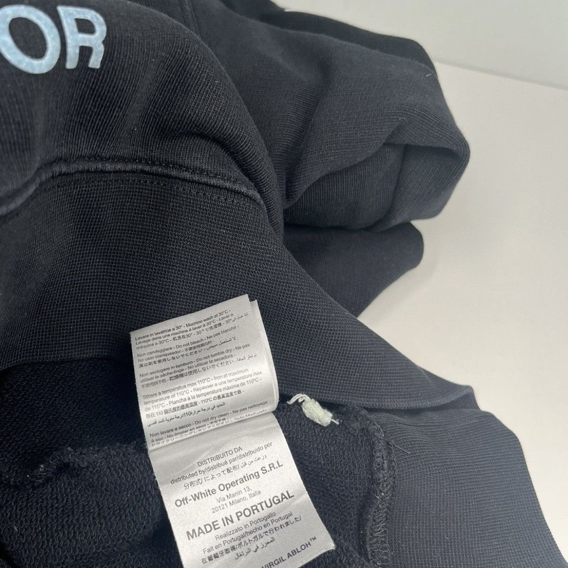 Off-White Off White Caravaggio Mirror Mirror Virgil Abloh Hoodie Size US XXL / EU 58 / 5 - 10 Thumbnail