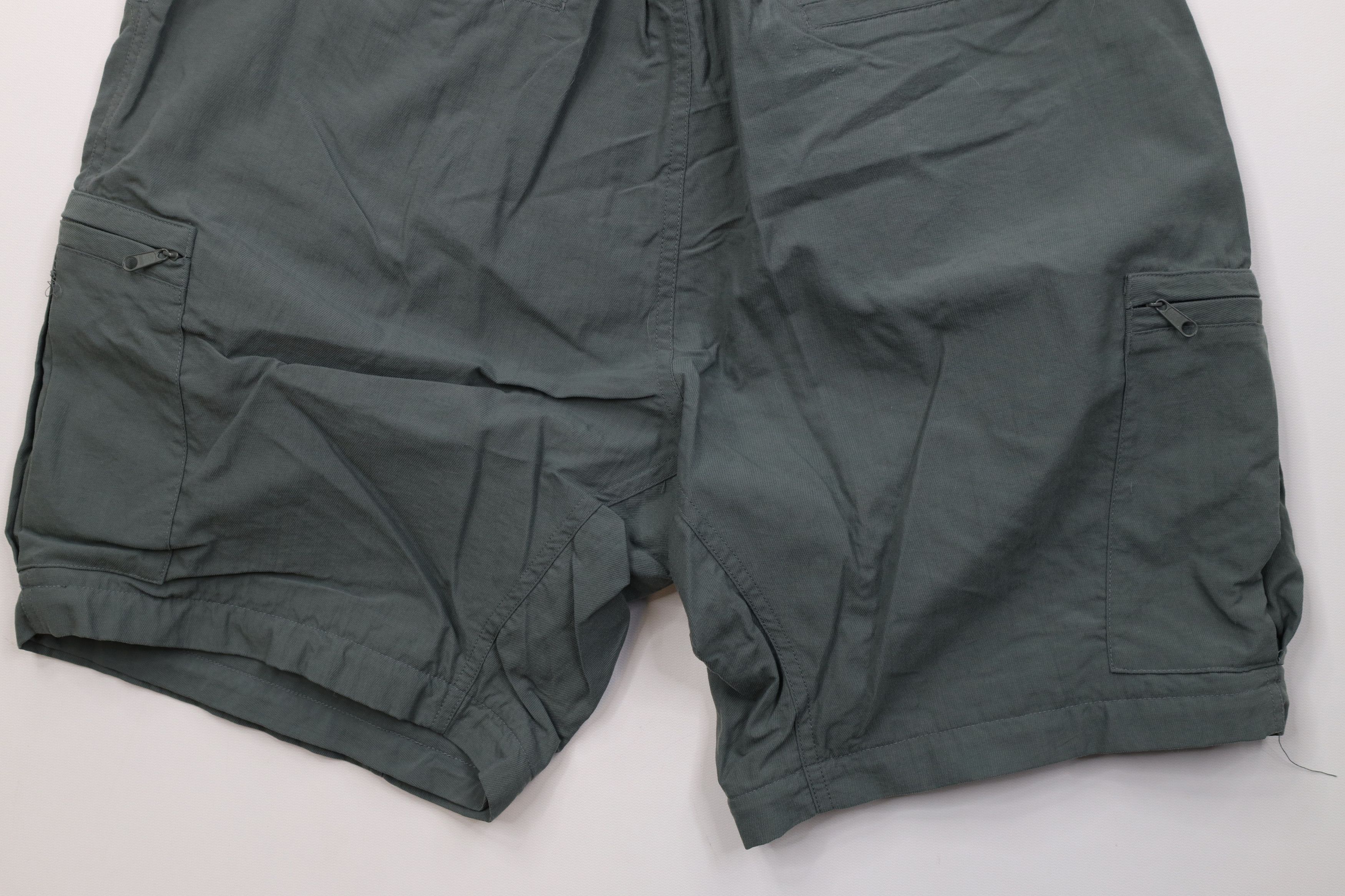 ExOfficio Vintage 90s ExOfficio Hiking Trekking Cargo Shorts Green Size 28" / US 6 / IT 42 - 13 Thumbnail