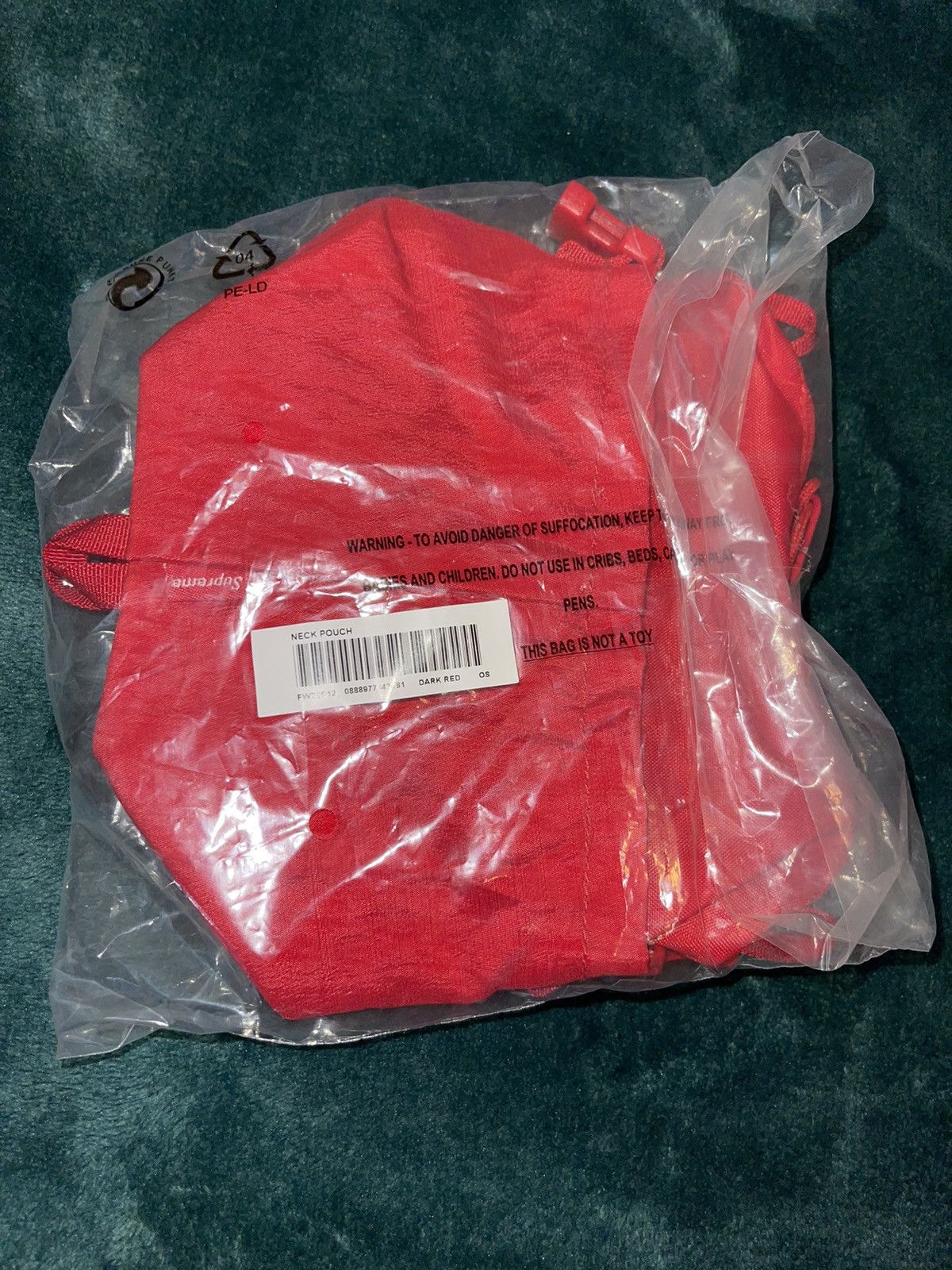 Supreme Supreme Neck Pouch (FW20) Size ONE SIZE - 2 Thumbnail