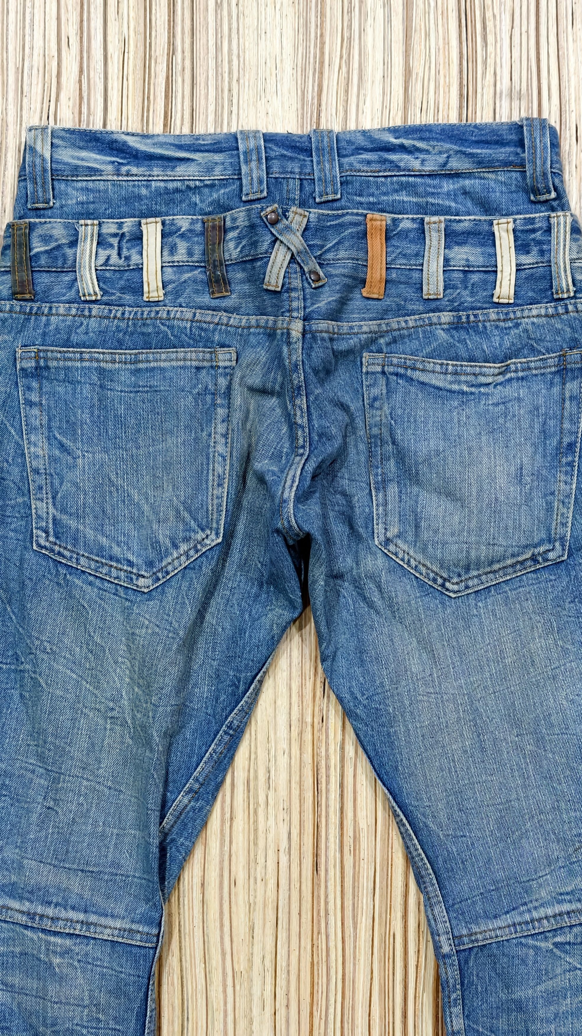 Japanese Brand Exit double waist jeans Size US 32 / EU 48 - 5 Thumbnail