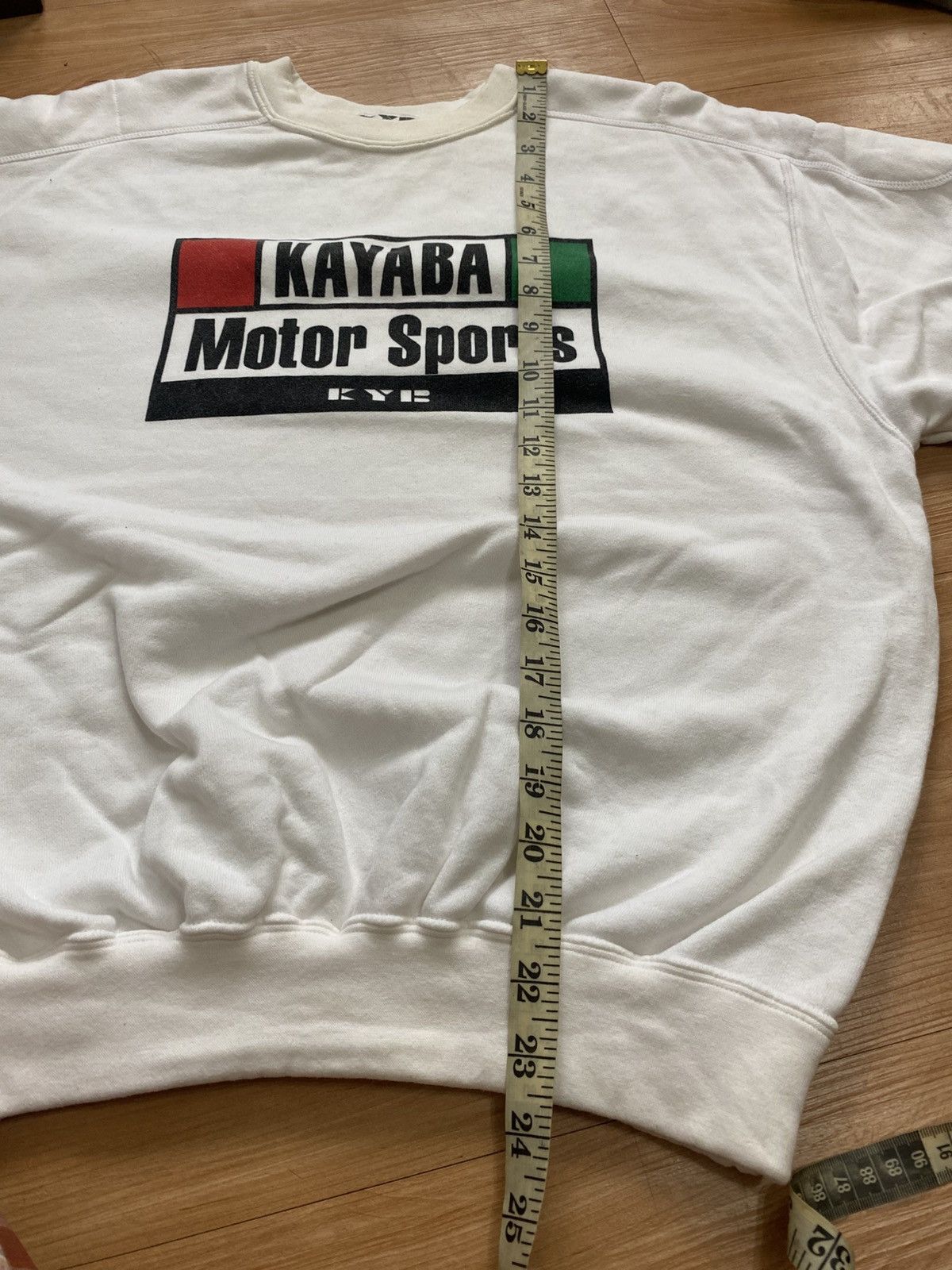 Japanese Brand Rare!! Kayaba motor sport sweatshirt japan KYE Size US M / EU 48-50 / 2 - 10 Thumbnail