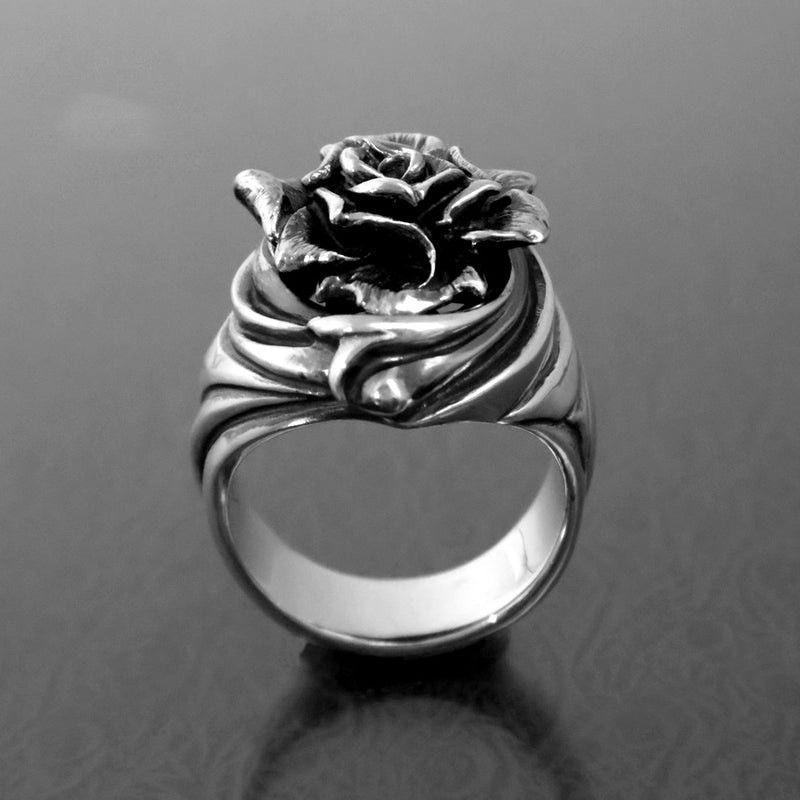 VIBE Men's Hip-Hop Style Rose Ring Size 32 - 2 Thumbnail