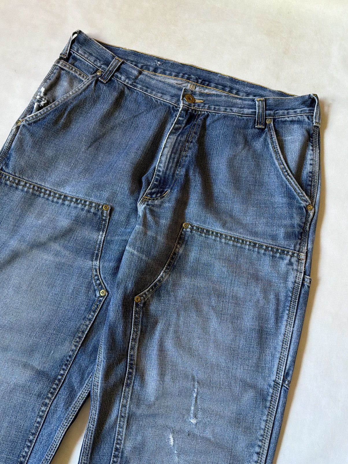 Carhartt Carhartt Double Knee Front Logger Jeans Carpenter Vintage Size US 36 / EU 52 - 4 Thumbnail