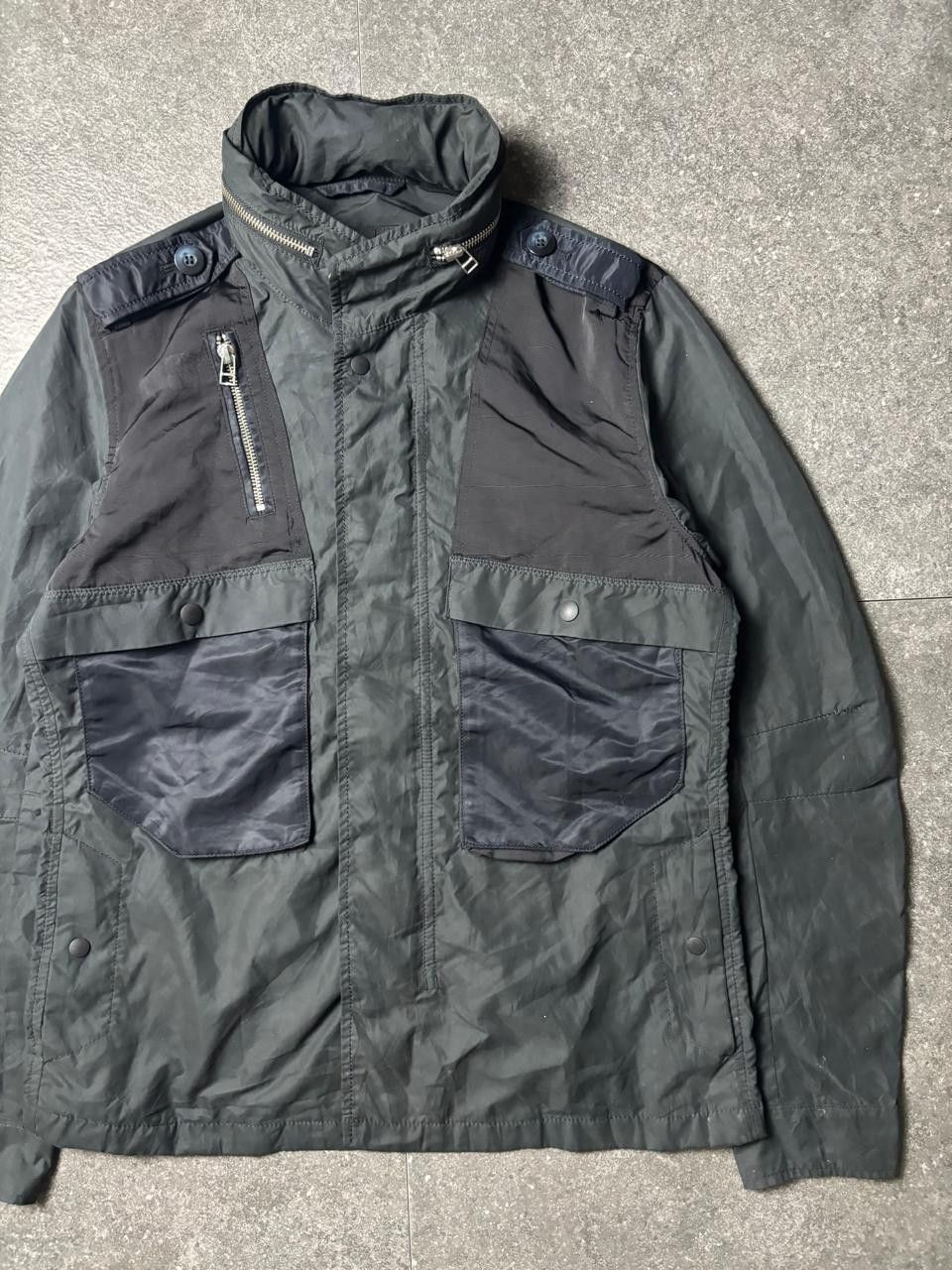 Marithe + Francois Girbaud 00s Le Casual De Marithe Francois Girbaud Multipocket Jacket Size US M / EU 48-50 / 2 - 4 Thumbnail