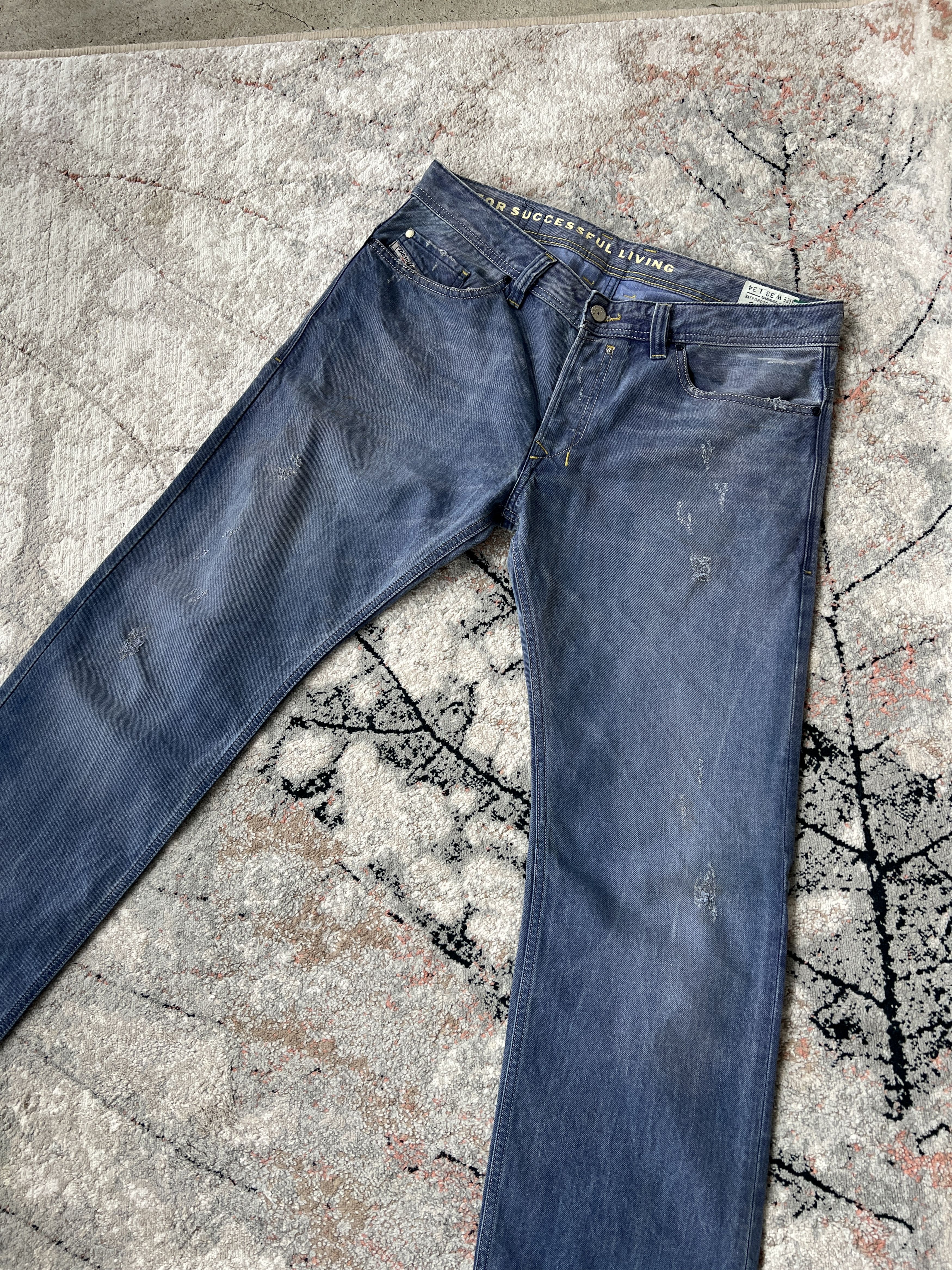 Diesel Diesel Safado Jeans Size US 33 - 2 Thumbnail