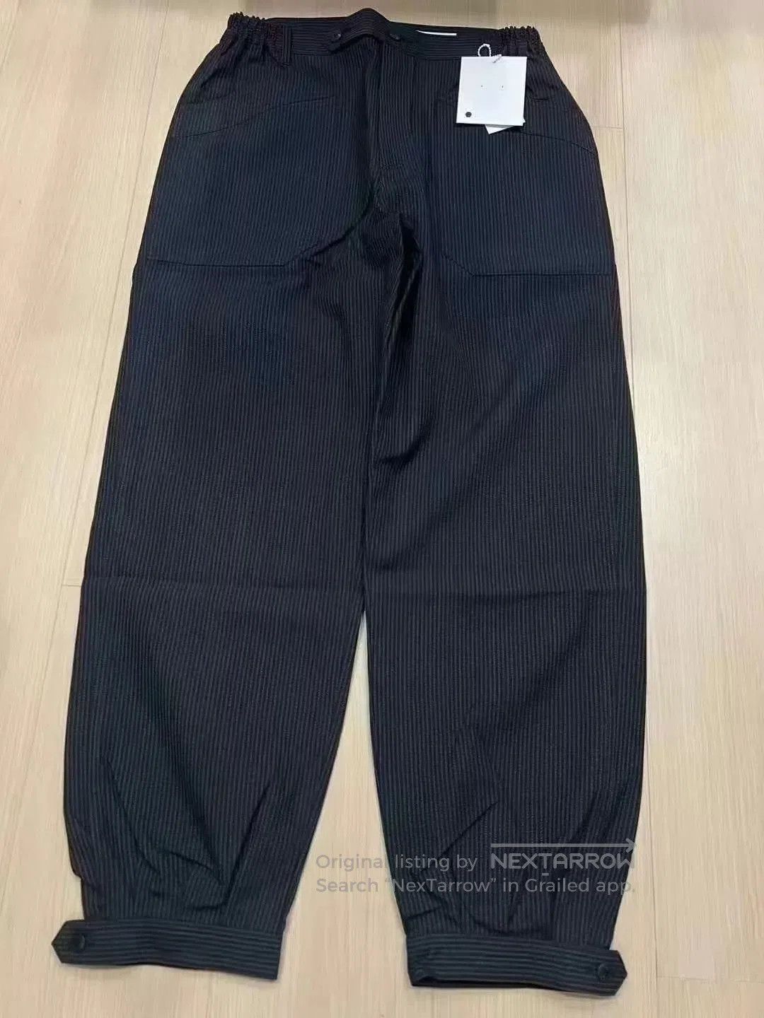 Visvim Blue Striped Casual Pants Size 34. Size US 34 / EU 50 - 1 Thumbnail