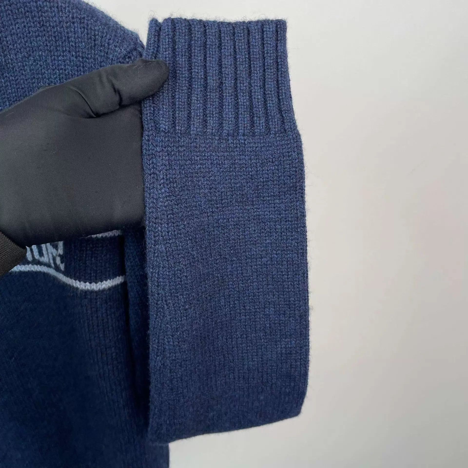 Dior Dior Knit Star Sweater Blue 165 Size XS / US 0-2 / IT 36-38 - 7 Thumbnail