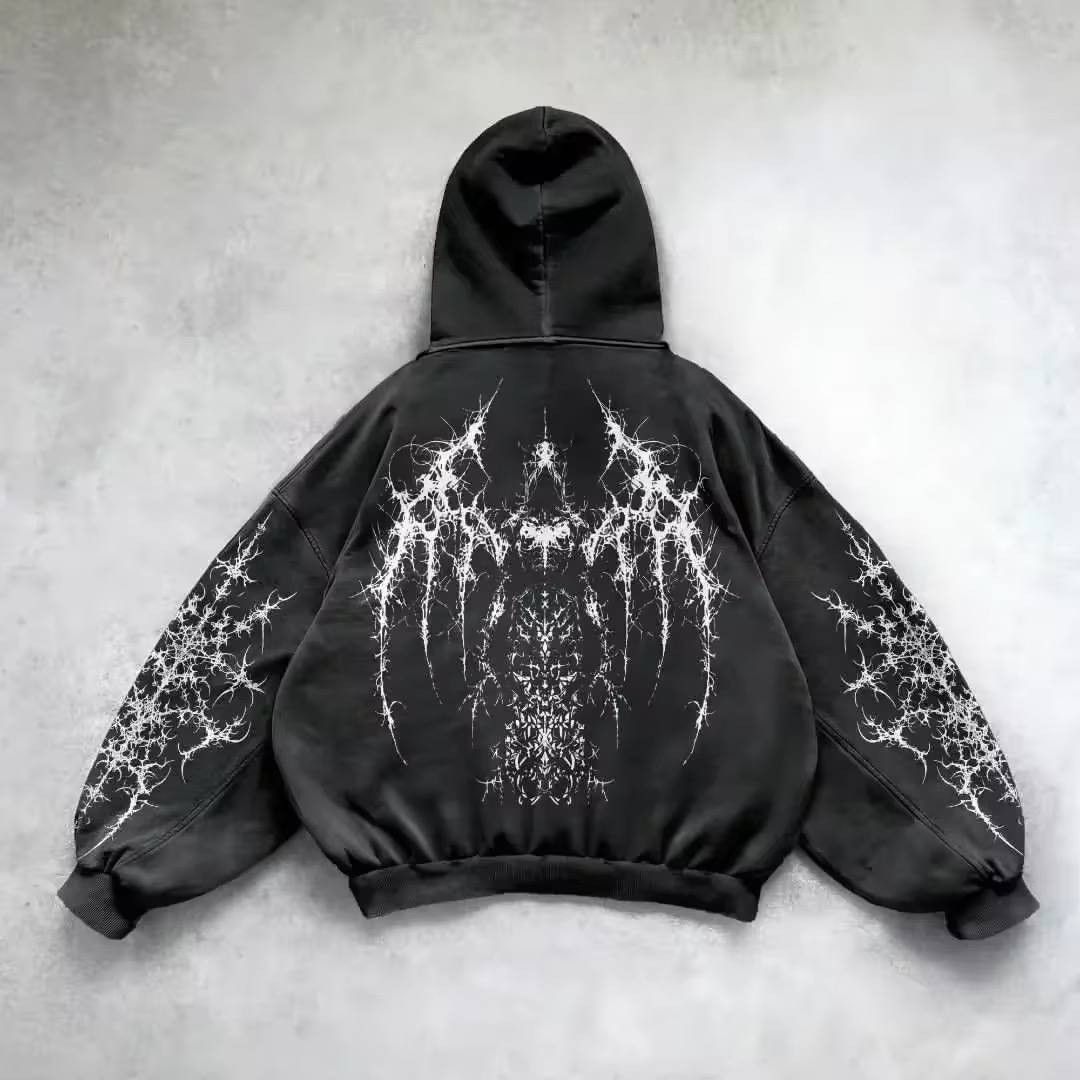 Japanese Brand × Vintage street sweatshirt y2k Size US XL / EU 56 / 4 - 1 Thumbnail