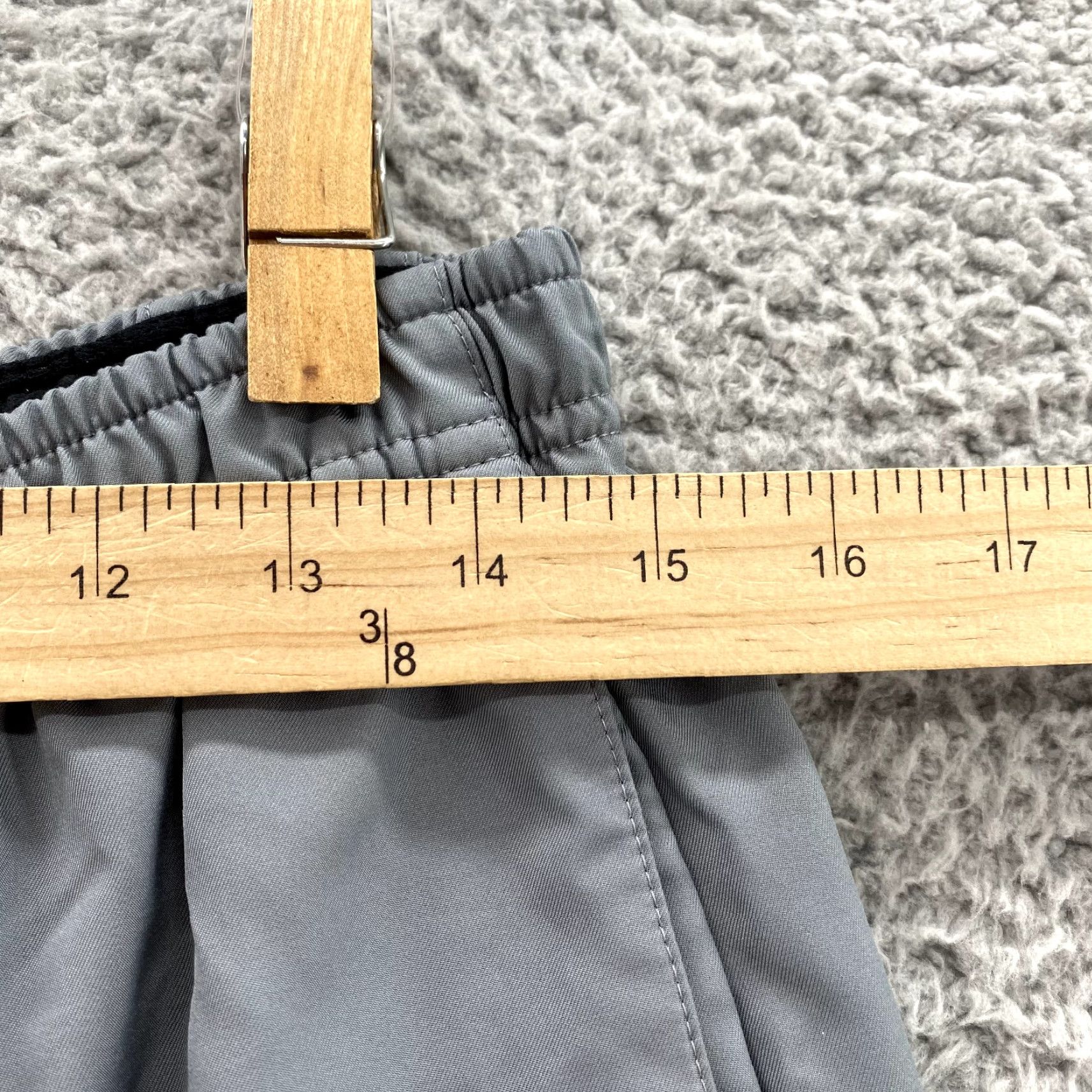 Nike Nike Track Pants Mens Large Gray Tech Drawstring Ankle Athleisure Running Sports Size US 33 - 5 Thumbnail