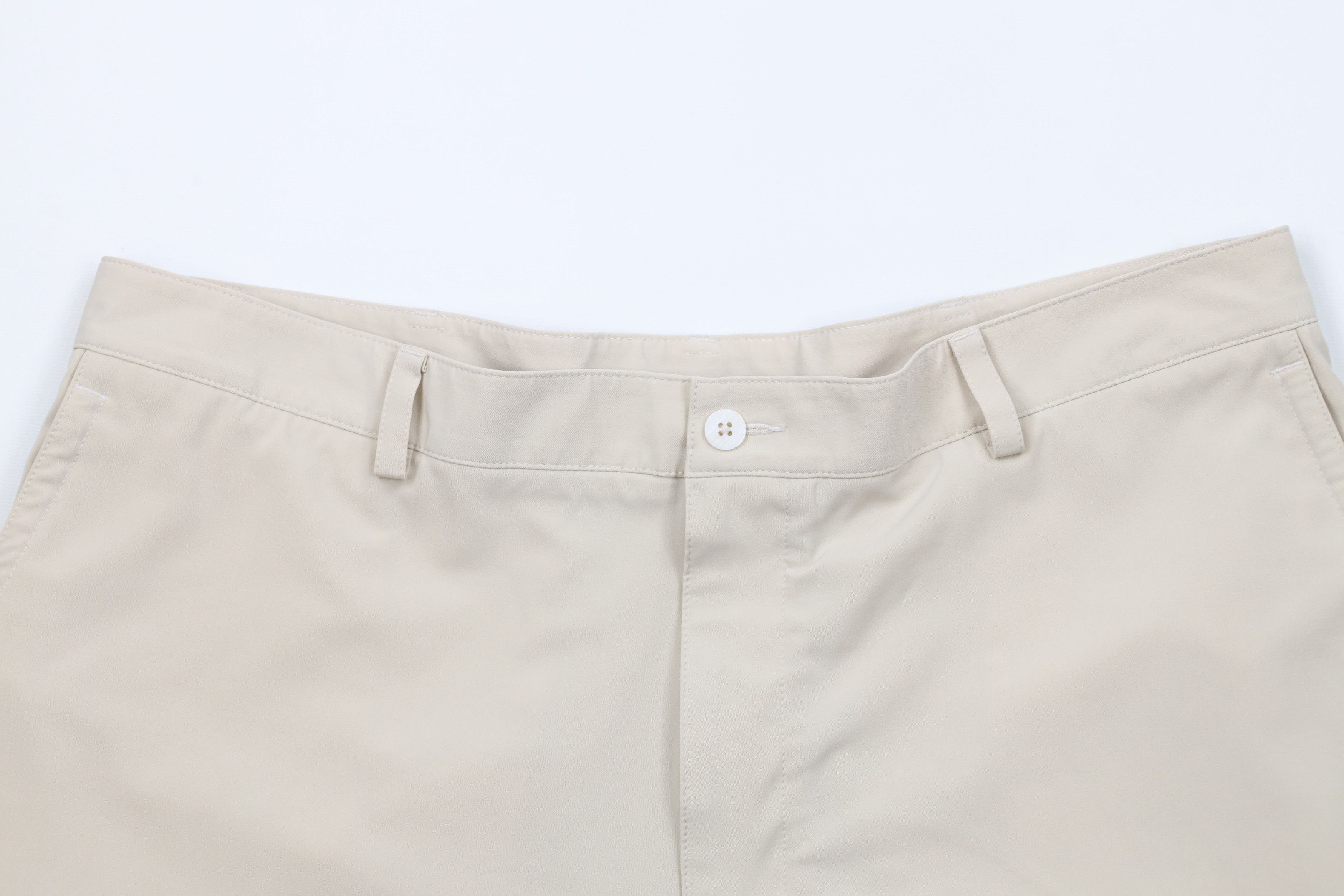 Nike × Vintage Vintage Nike Golf Mini Swoosh Tech Flat Front Chino Shorts Size US 38 / EU 54 - 2 Thumbnail