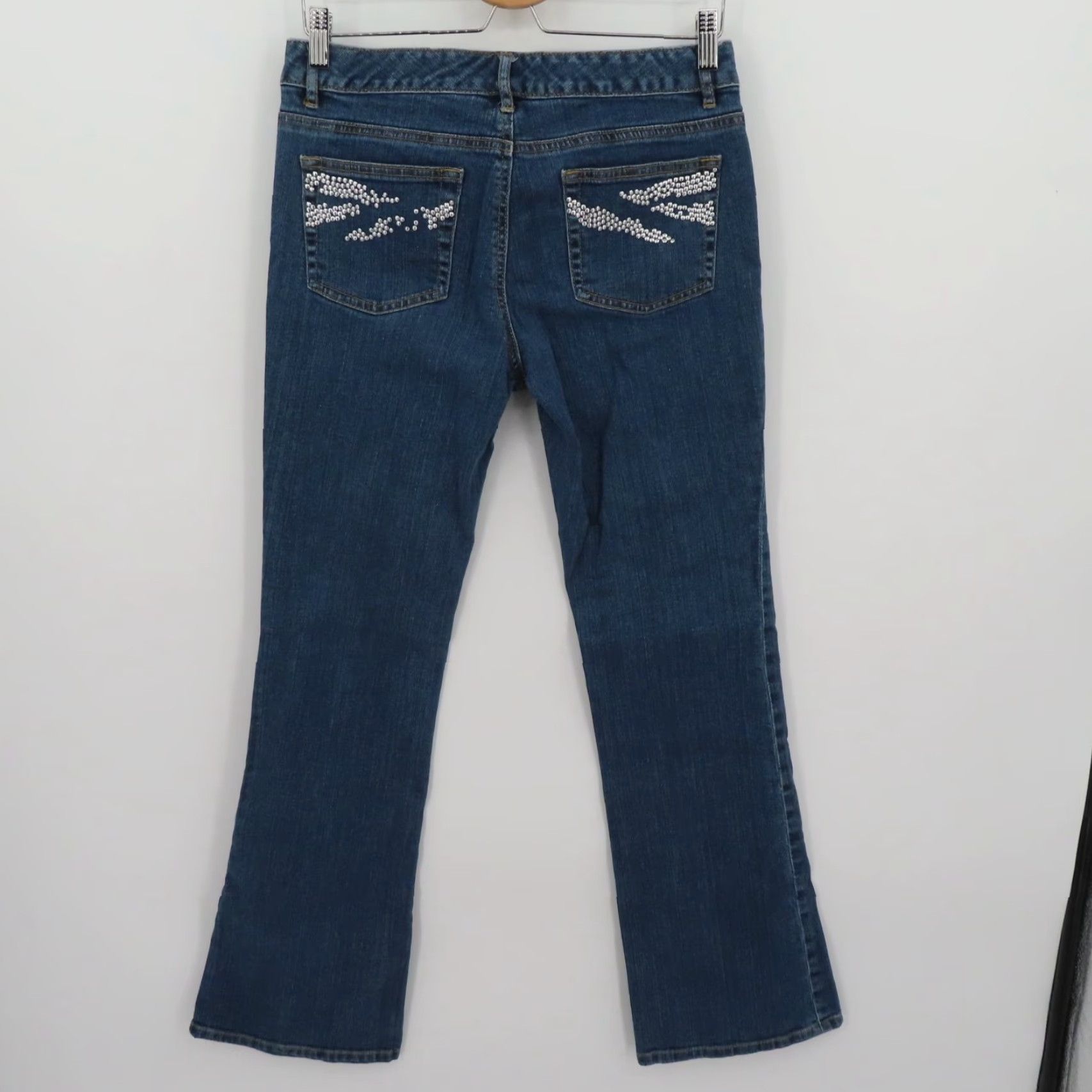 Michael Kors Michael Kors Jeans 8 Women Denim Bootcut 5-Pocket Studded Blue Pocket 5-Pocket Design Womens 8 Shoes? Wait. Size 30" / US 8 / IT 44 - 3 Thumbnail