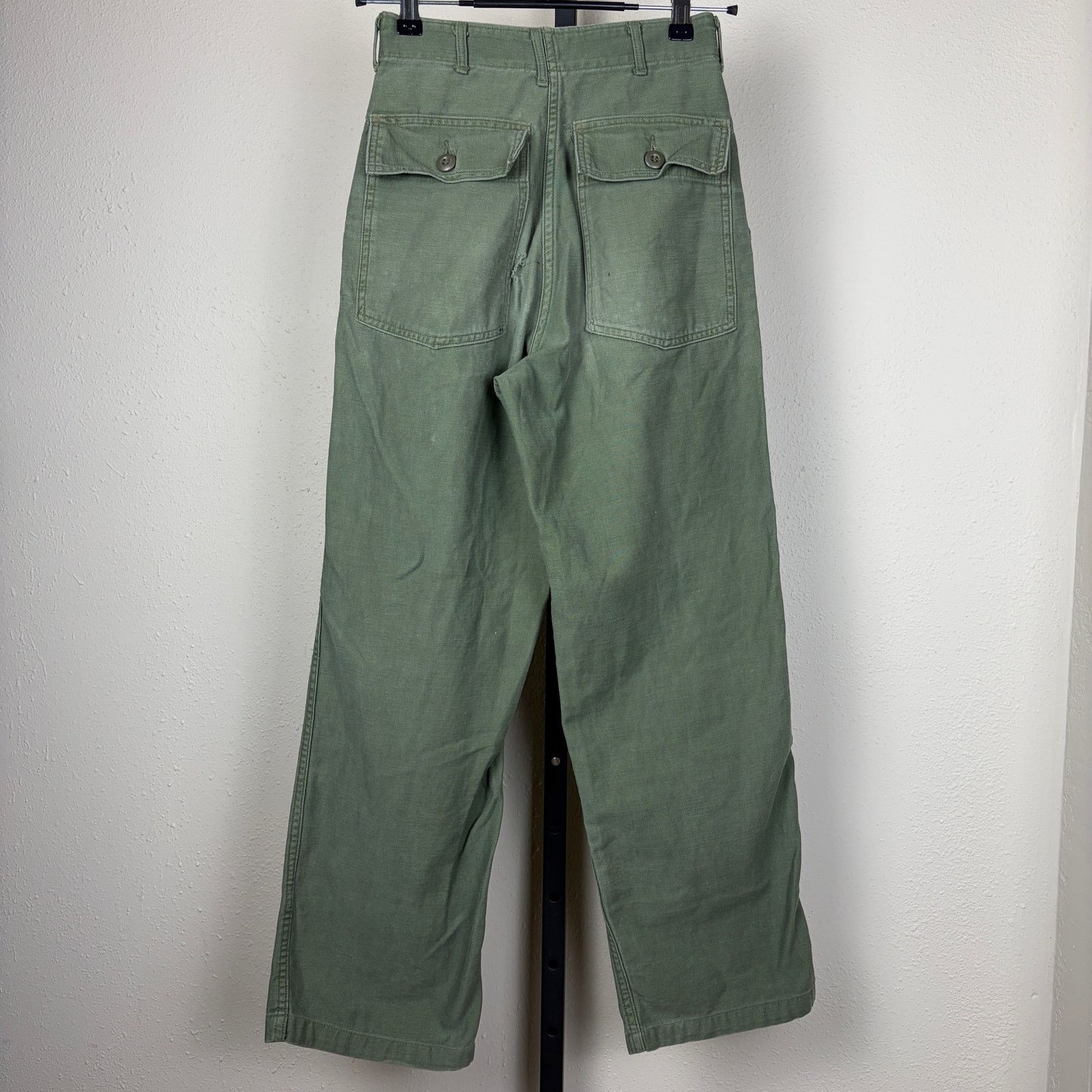 Other VTG Military Fatigue OG107 Button Fly Army Sateen Sz24 Pants Size US 26 / EU 42 - 5 Thumbnail