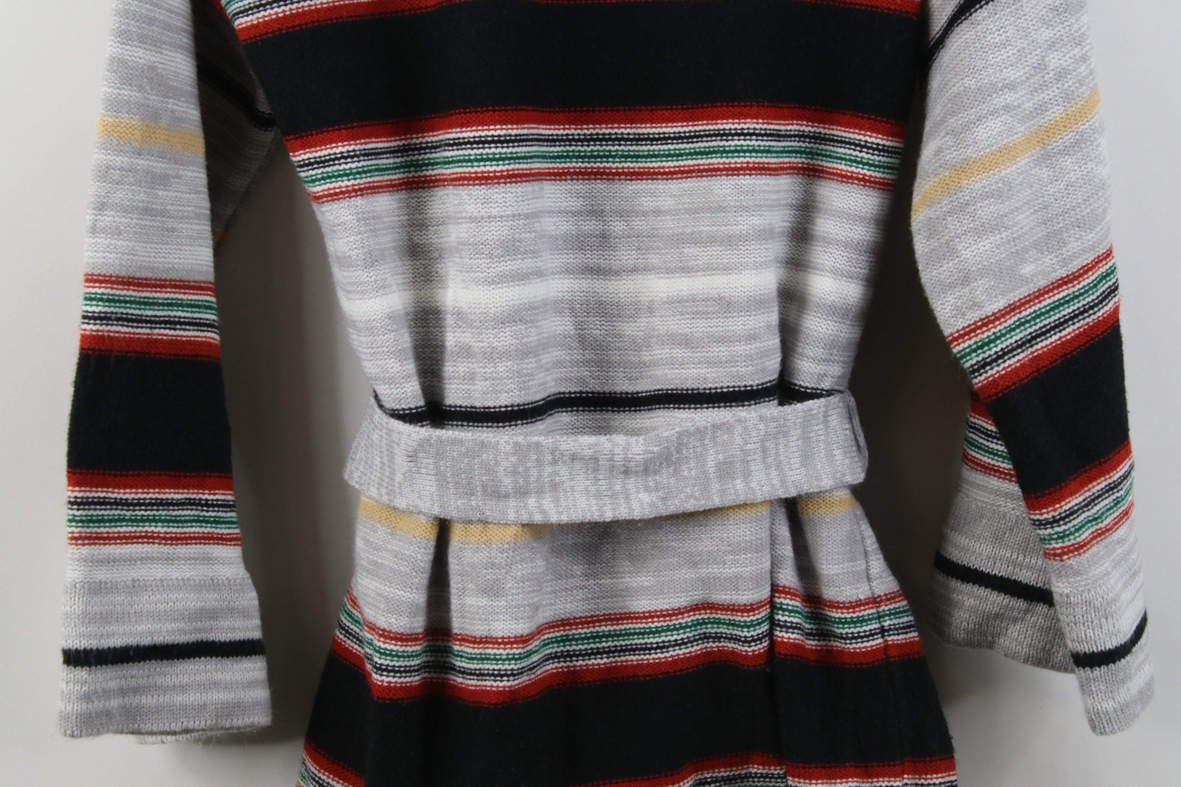 Vintage Vintage 70s Boho Chic Belted Flared Sleeve Cardigan Sweater Size M / US 6-8 / IT 42-44 - 15 Thumbnail
