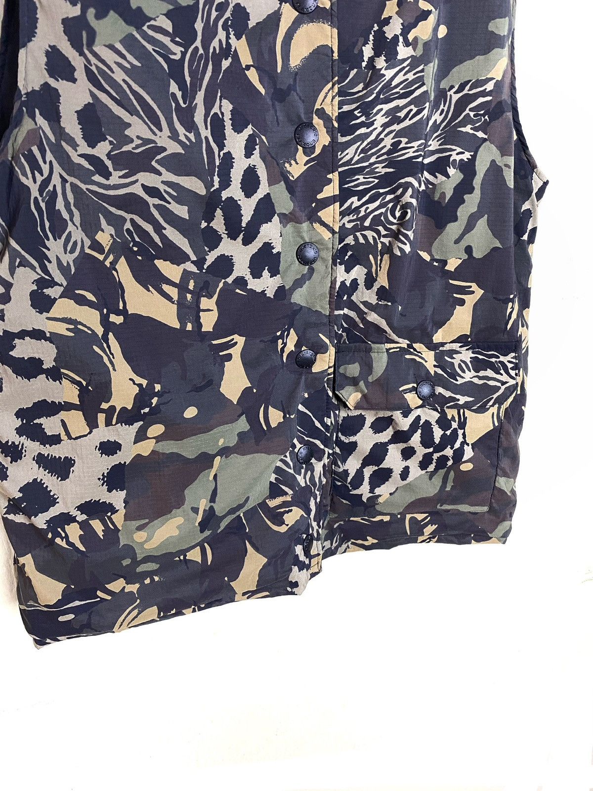 Hysteric Glamour Rare🔥Hysteric Glamour Reversible Camo Polartec Vest Jacket Size US XS / EU 42 / 0 - 8 Thumbnail
