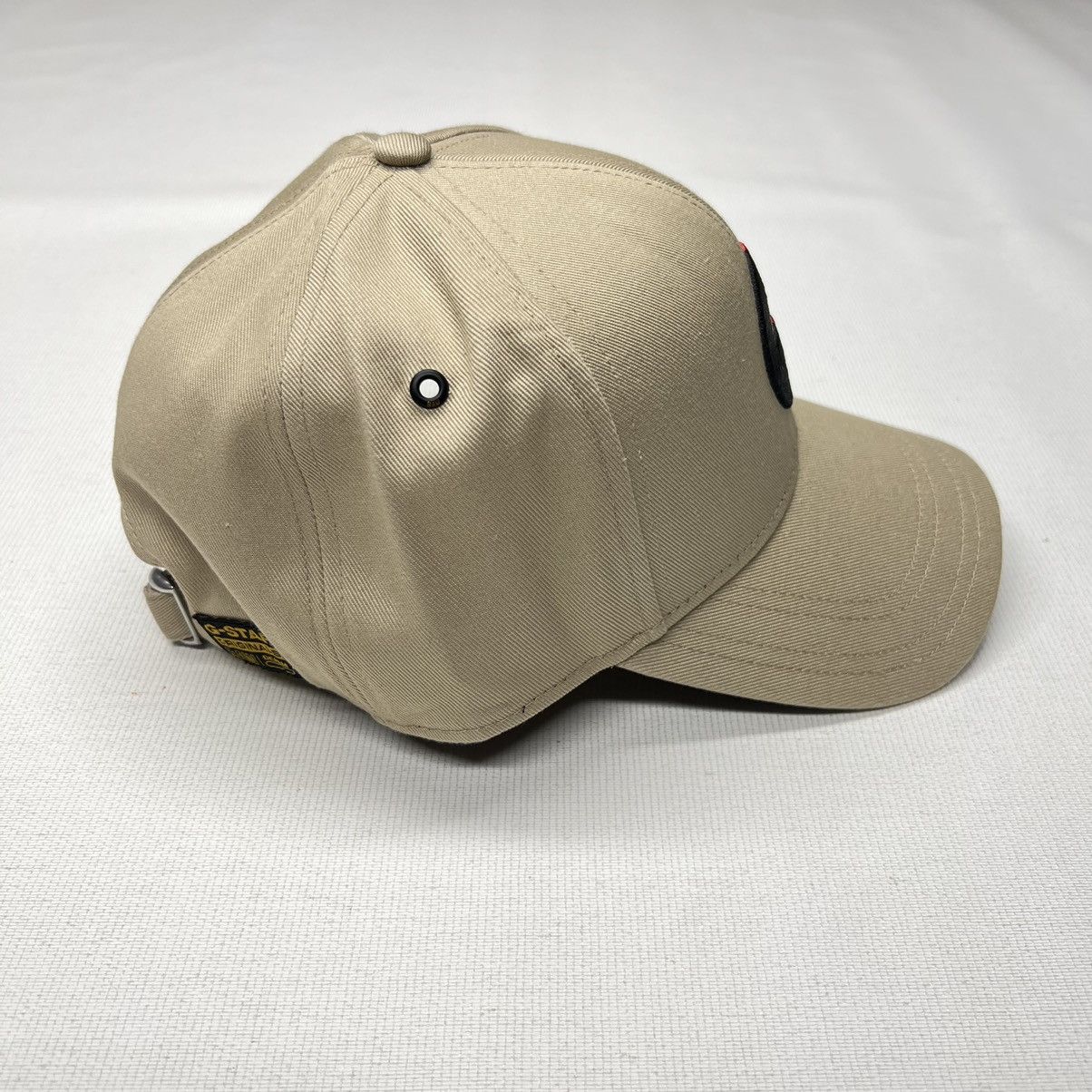 G-Star G-Star Raw Hat Cap Beige Original Artwork Logo Strapback Size ONE SIZE - 6 Thumbnail