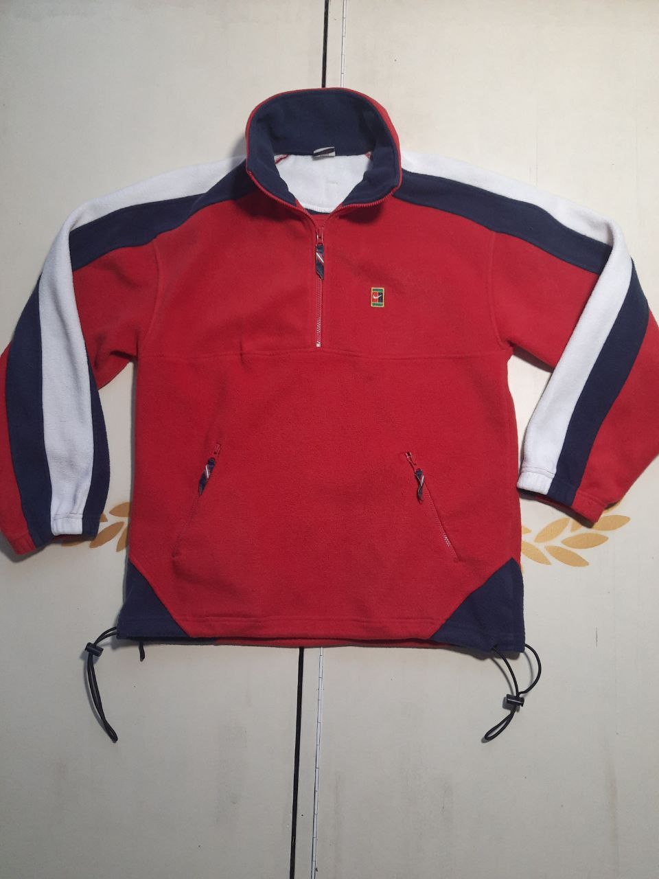 Nike Nike Court Fleece 1/4 Zip Jacket Vintage 90's Size US M / EU 48-50 / 2 - 1 Thumbnail