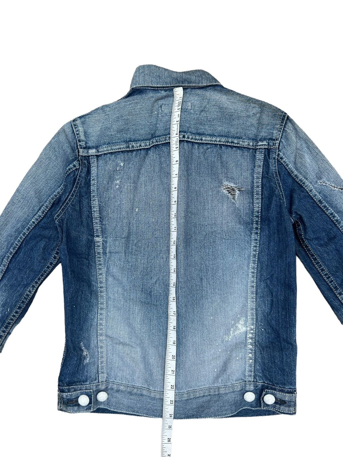 Hiroshi Fujiwara Vanquish Japan Distressed Dirty Denim Type 2 Jacket Size US S / EU 44-46 / 1 - 5 Thumbnail