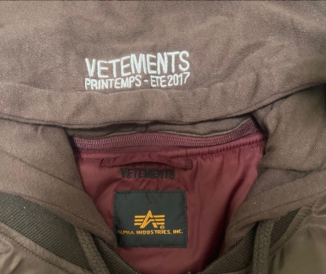 Vetements Vetements x alpha industries archive bomber Size US S / EU 44-46 / 1 - 10 Thumbnail