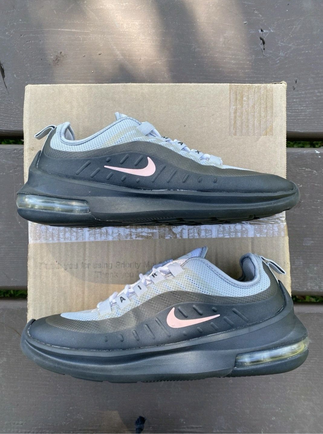 Nike Nike Wmns Air Max Axis Grey Coral AA2168005 Size 7 Size US 7 / IT 37 - 3 Thumbnail