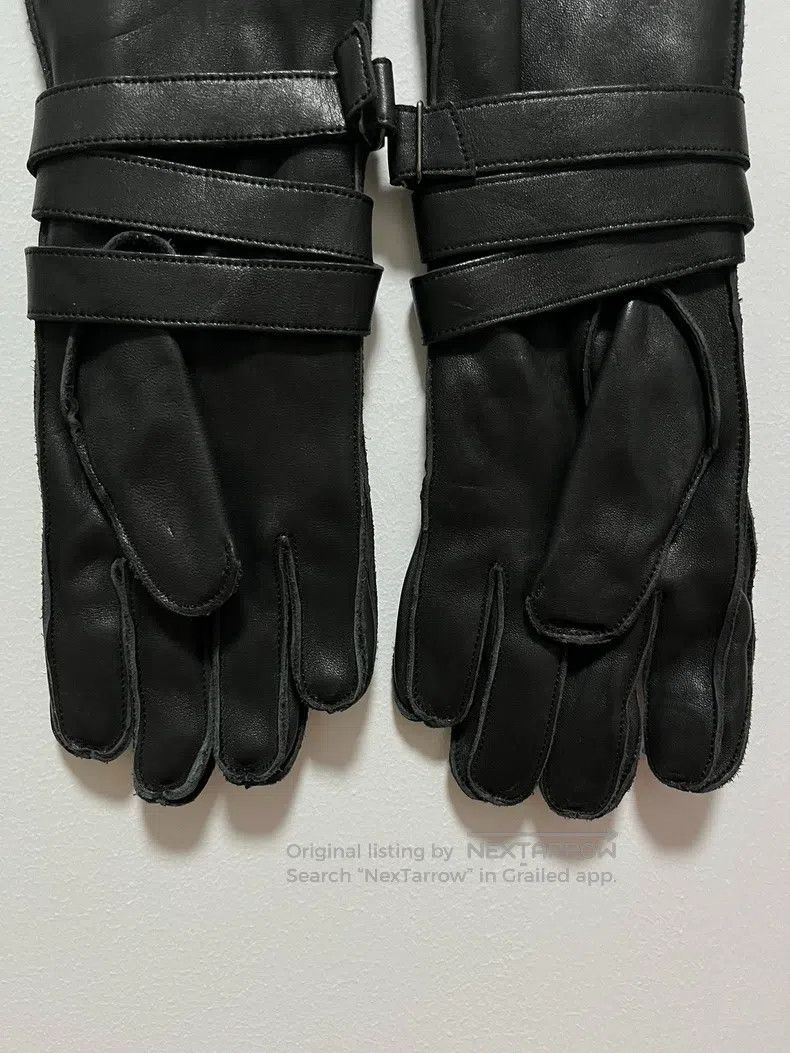Yohji Yamamoto Yohji Yamamoto Leather Gloves Size ONE SIZE - 9 Thumbnail