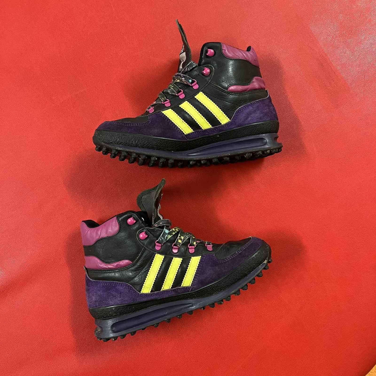 Adidas 90s Very Rare ADIDAS Vintage Tracking Boots Sz 39 Size US 6 / EU 39 - 1 Thumbnail