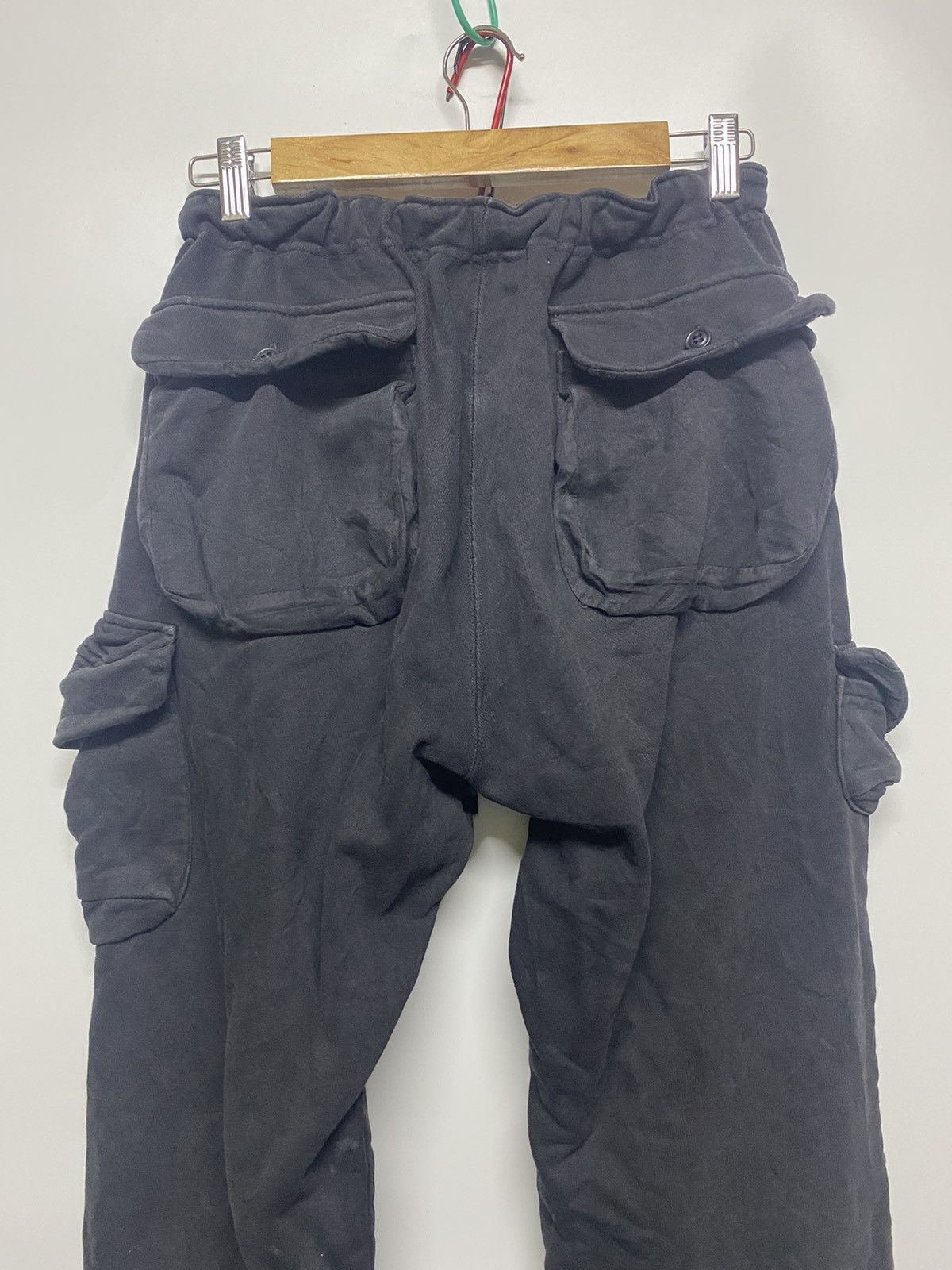 Japanese Brand SLOWGUN Pants Cotton Cargo Utilities Pocket Adjustable Waist Size US 30 / EU 46 - 9 Thumbnail