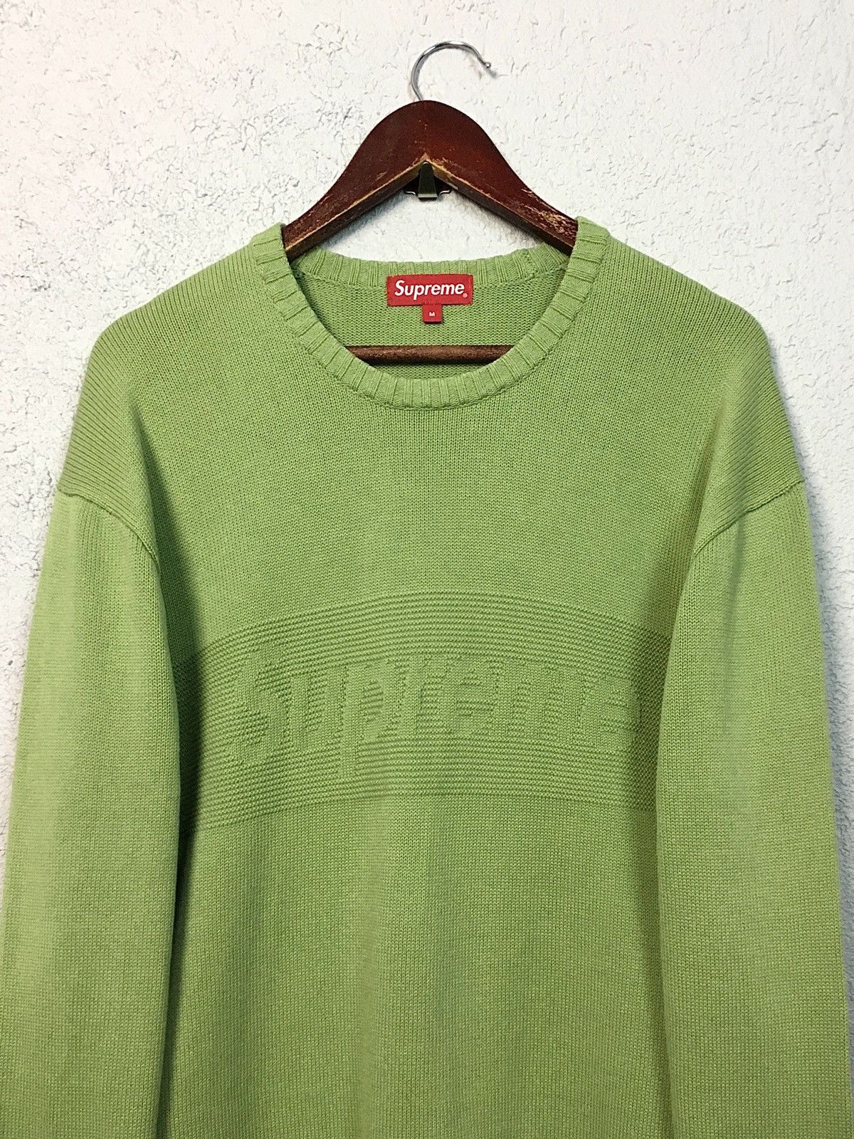 Supreme sweater SUPREME Tonal Paneled knitted y2k vintage skate Size US M / EU 48-50 / 2 - 2 Thumbnail