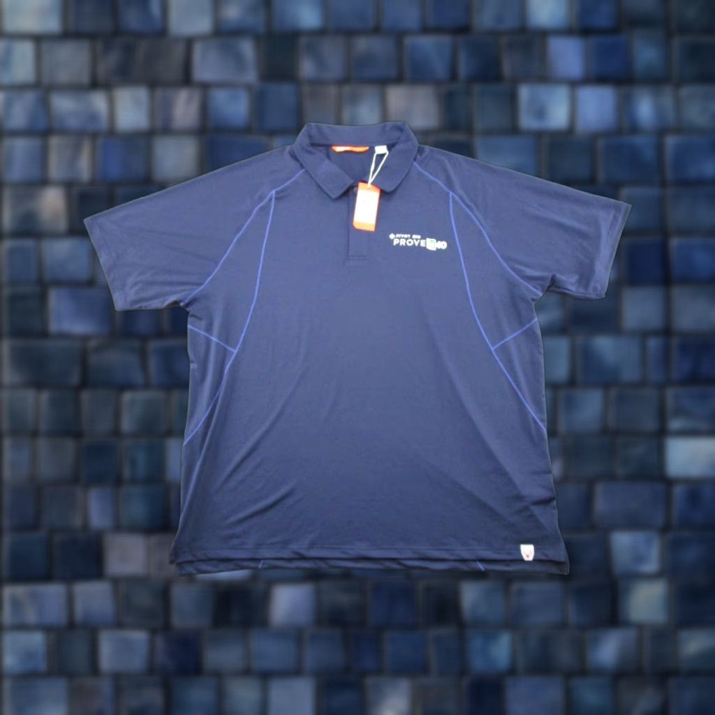 Cutter & Buck Cutter & Buck Polo Shirt Mens XL Blue Logo Bio Pivot Prove N40 N/A Size US XL / EU 56 / 4 - 1 Thumbnail