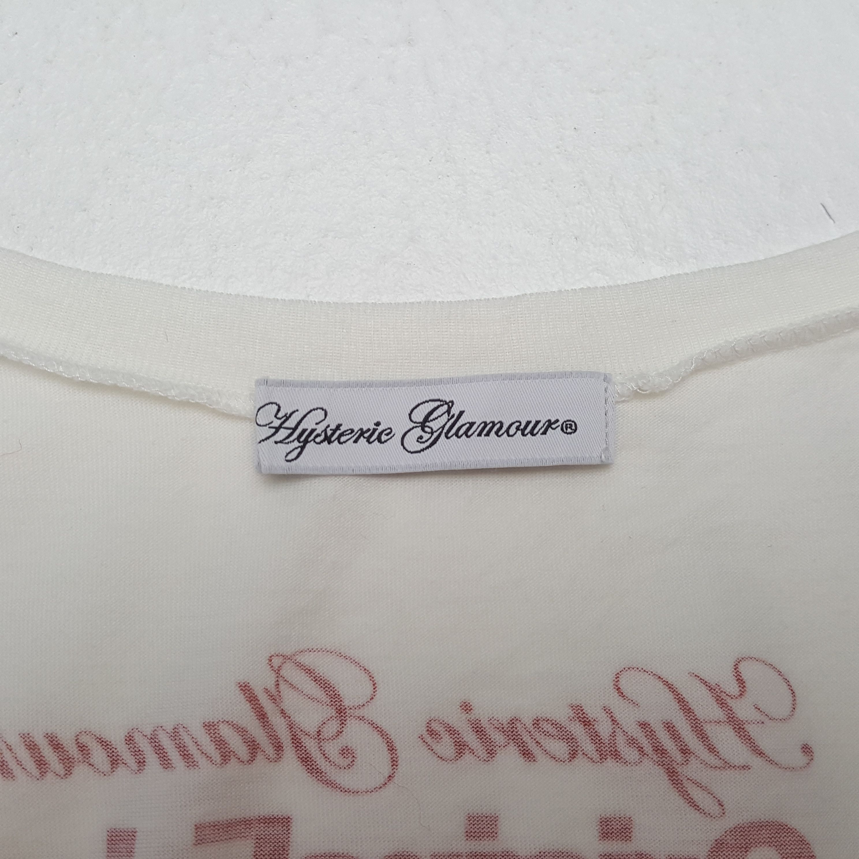 Hysteric Glamour Vintage Hysteric Glamour x Original Fake Brand Tees C312N64 Size S / US 4 / IT 40 - 4 Thumbnail