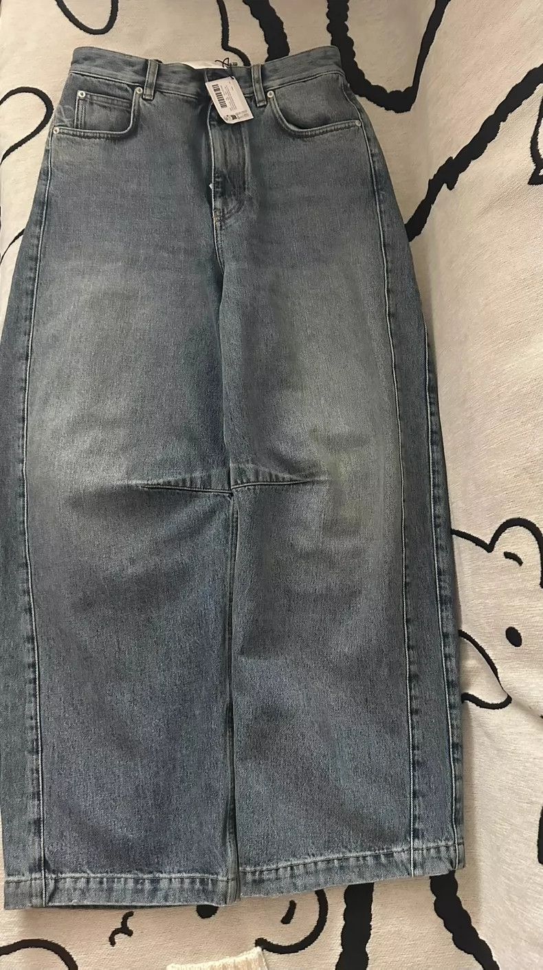 LOEWE Printed logo machete jeans