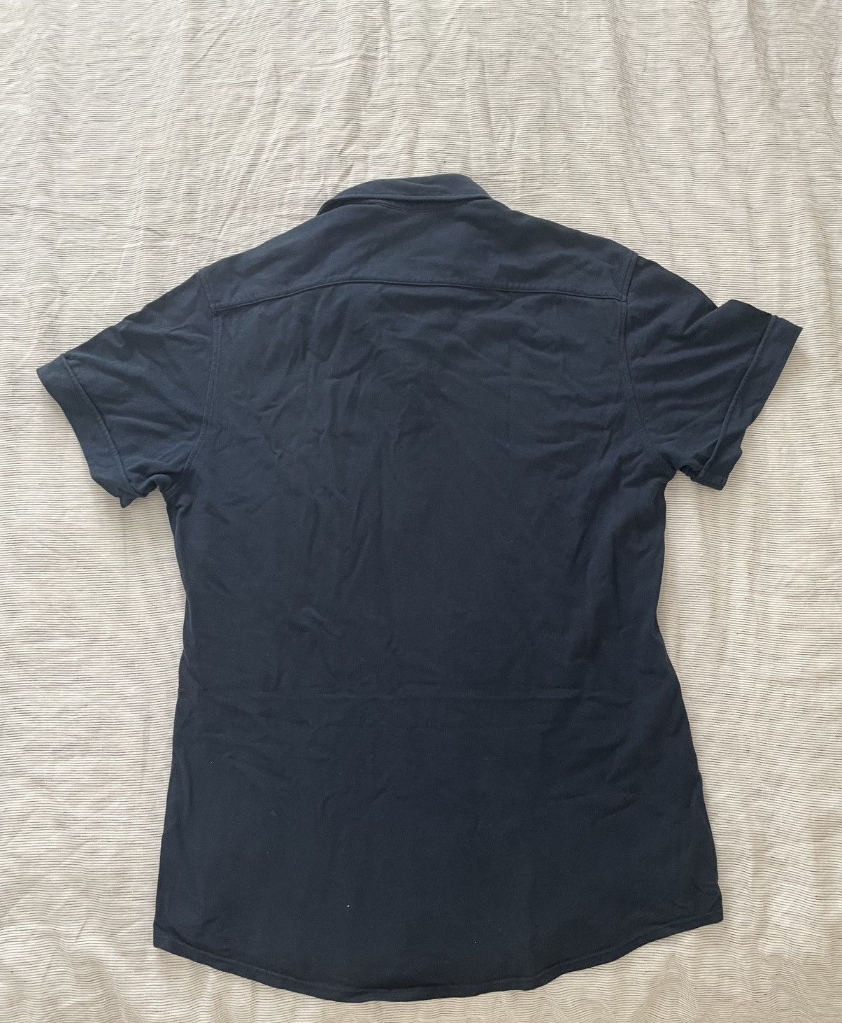 Barena Venezia Barena Venezia Short Sleeve Polo Shirt Navy Medium Size US M / EU 48-50 / 2 - 2 Thumbnail