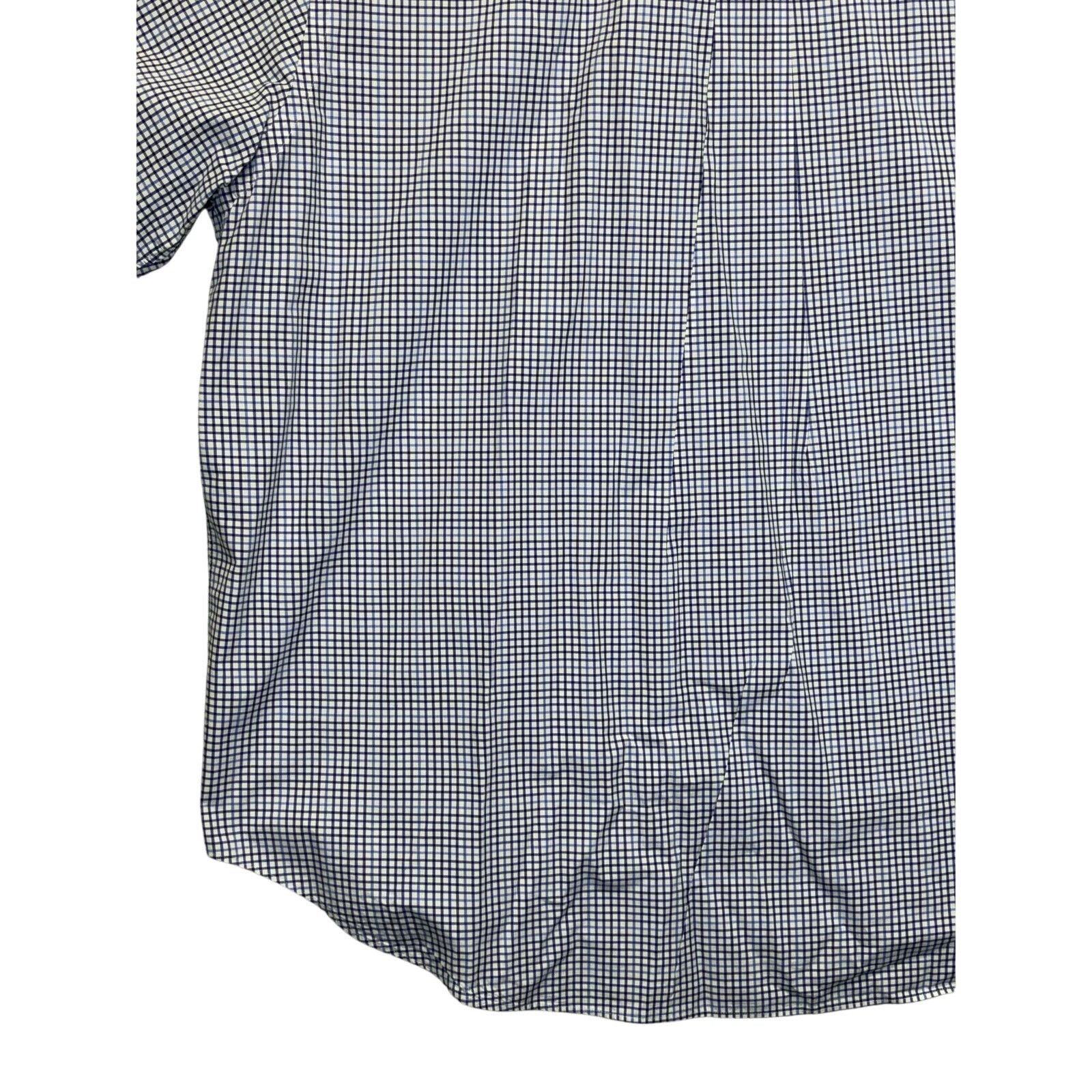 Polo Ralph Lauren Ralph Lauren Men’s 2XB Blue Plaid Short Sleeve Button Down Size US XXL / EU 58 / 5 - 15 Thumbnail