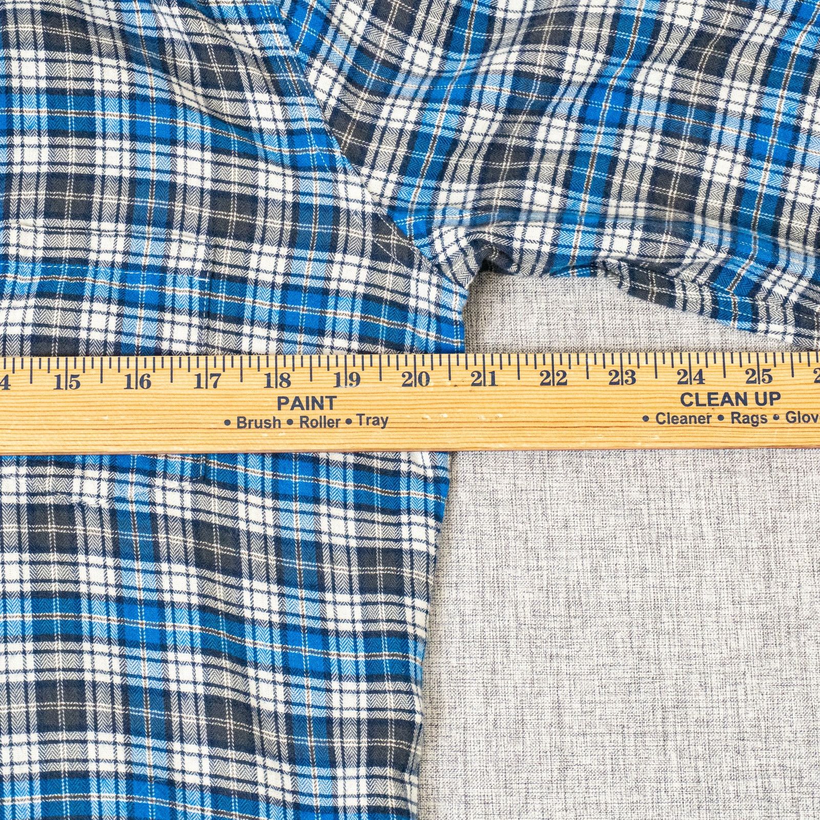 Frank & Eileen Frank & Eileen Button up BARRY Shirt Blue Plaid Flannel L Size L / US 10 / IT 46 - 11 Thumbnail
