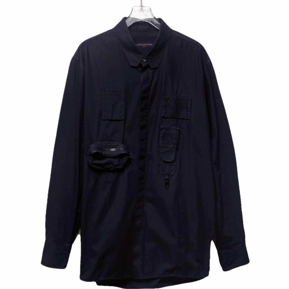 Louis Vuitton Louis Vuitton Multi-pocket Collared Long Sleeve Shirt K26WX Size US XL / EU 56 / 4 - 1 Thumbnail