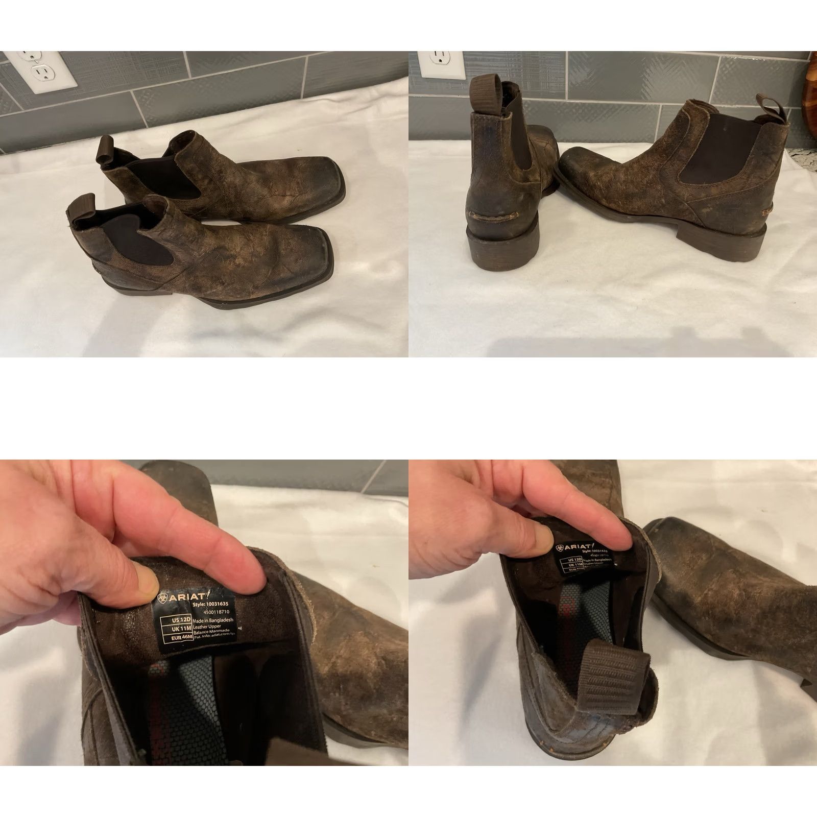 Ariat Midtown Rumbler, brown leather, size 12D Men main image 2